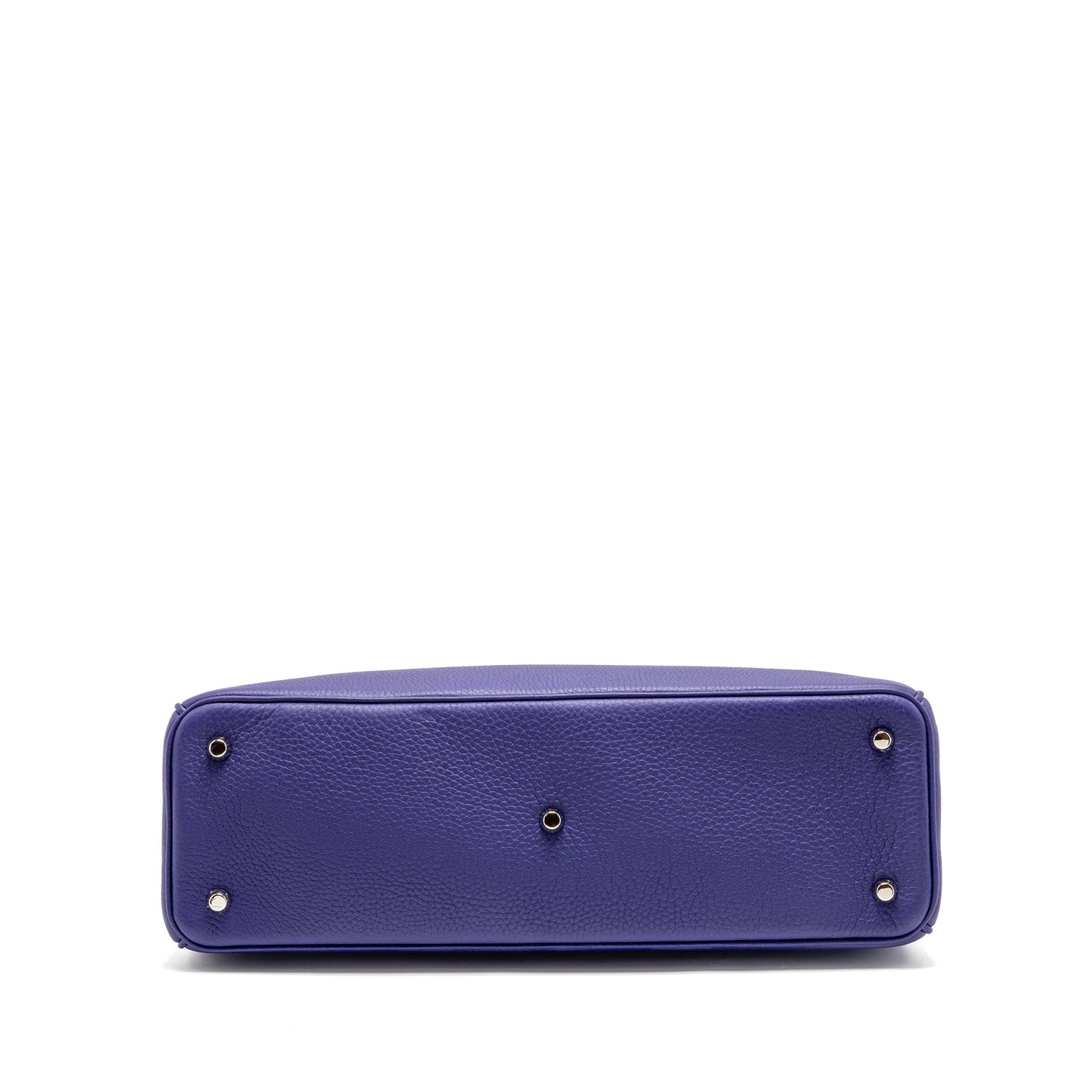 Dior Diorissimo Tote Purse Calfskin Purple/Blue