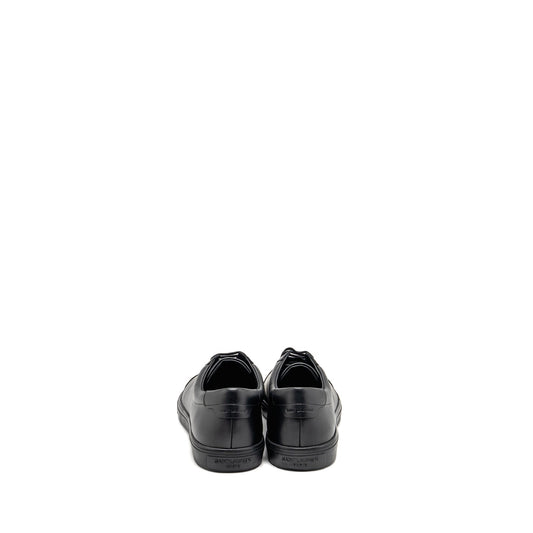 Saint Laurent/ Size 43 Andy Low Top Sneakers Leather Black/Gold