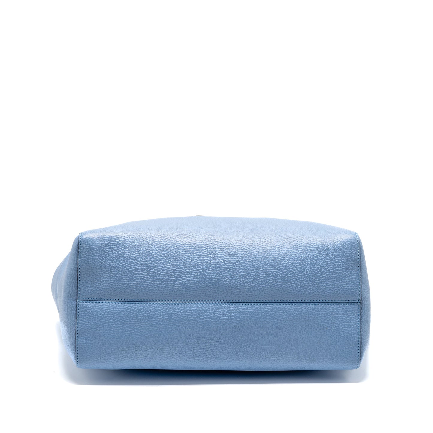 Gucci Medium Swing Tote Purse Calfskin Blue