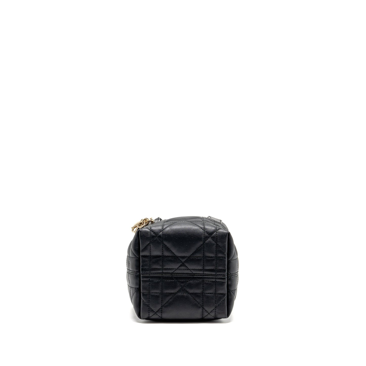 Dior Toujours Vertical Nano Tote Purse calfskin black