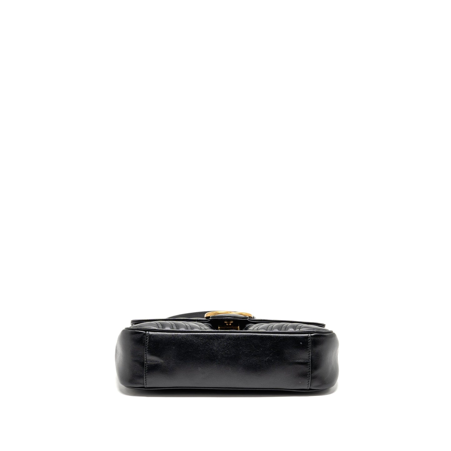 Gucci Medium Marmont Mini Purse Calfskin Black