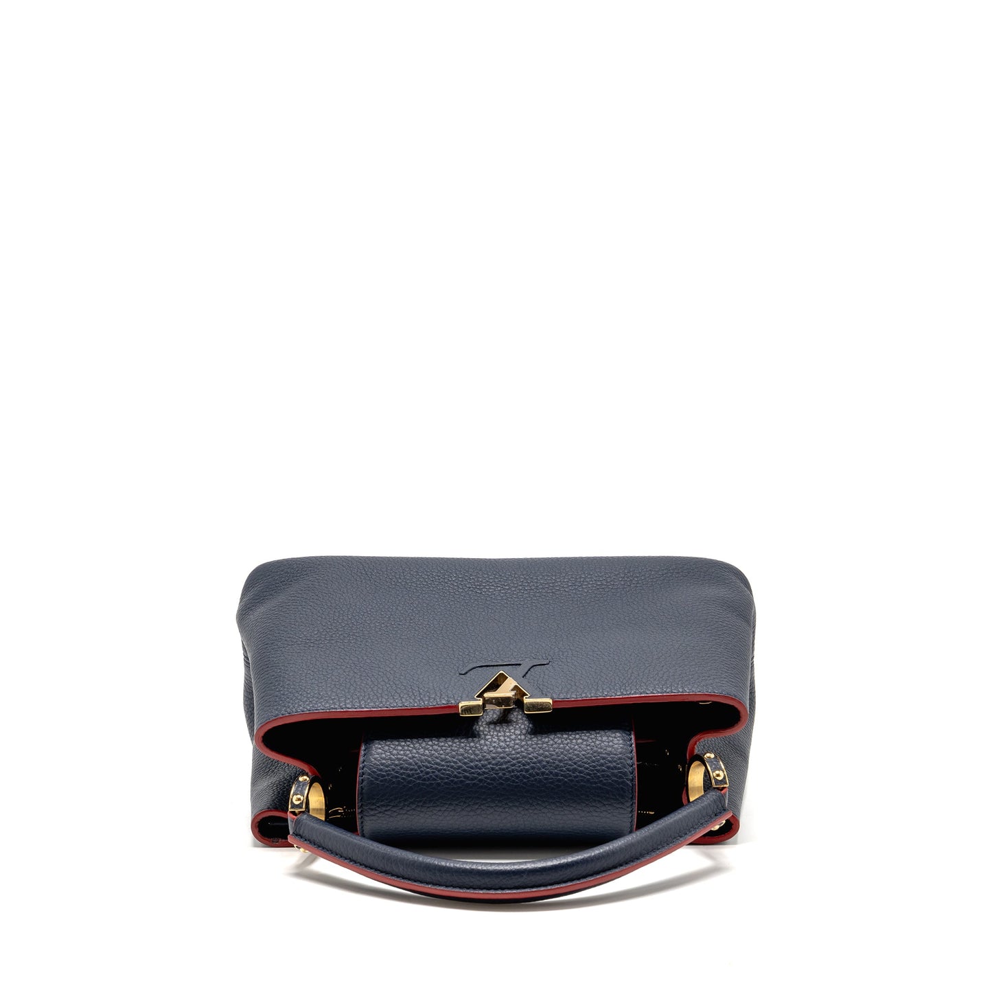 Louis Vuitton Capucines Taurillon Leather Marine Blue