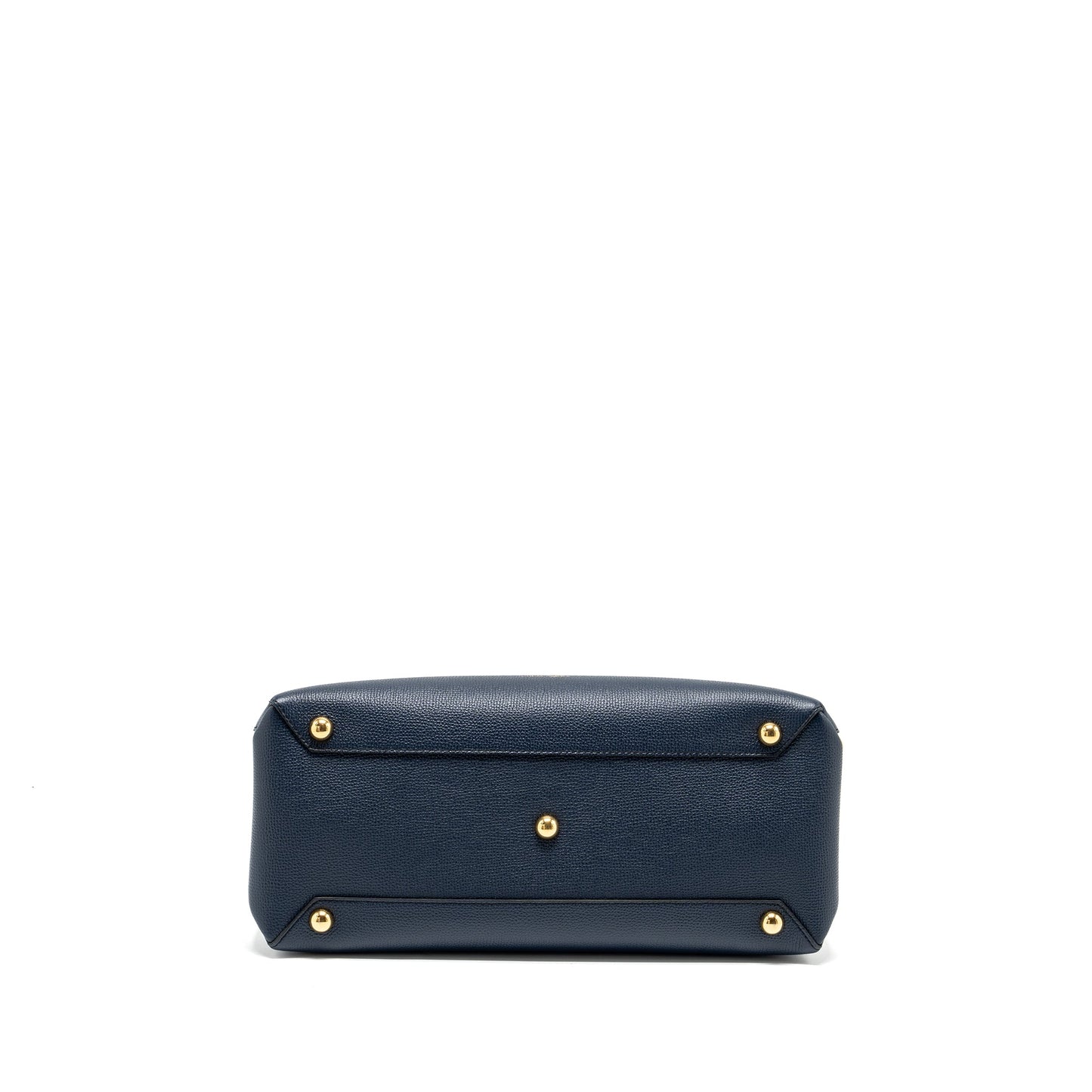 Burberry The Large Banner Purse Calfskin Dark Blue/Multicolour