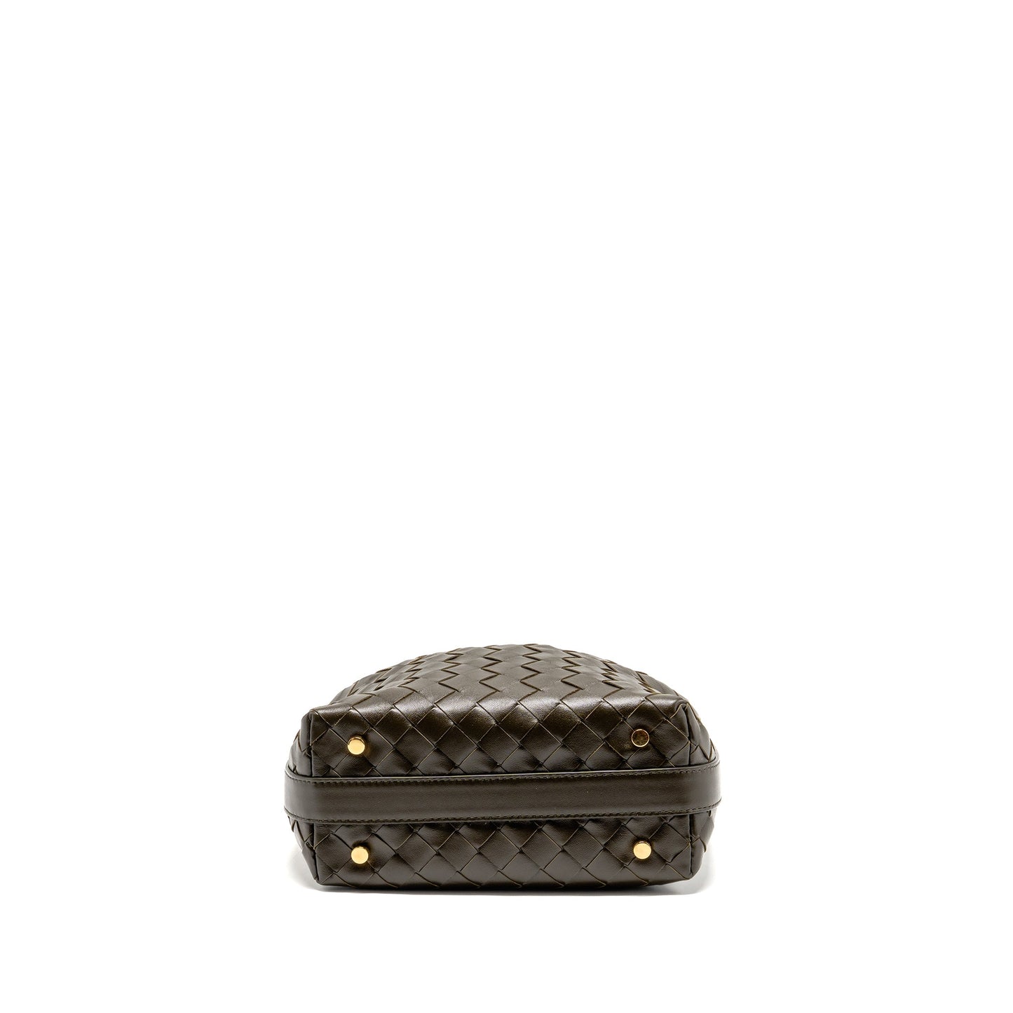 Bottega Veneta Wallace Purse Calfskin Kaki