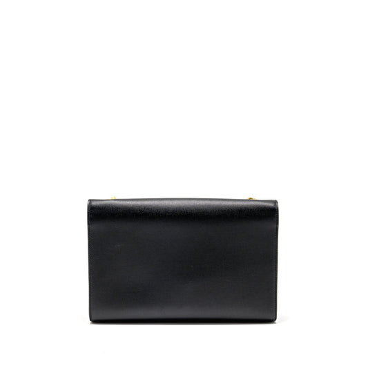 Saint Laurent/ Large Kate Chain Purse Grained Calfskin Black