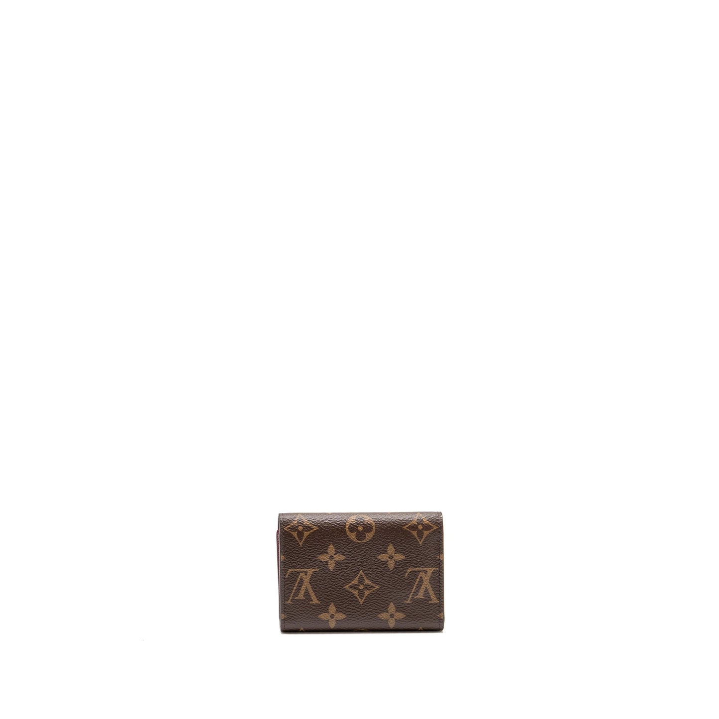 Louis Vuitton Rosalie Coin Purse Monogram Canvas Fuchsia, Key Pouch Damier Ebene (sell in a set)