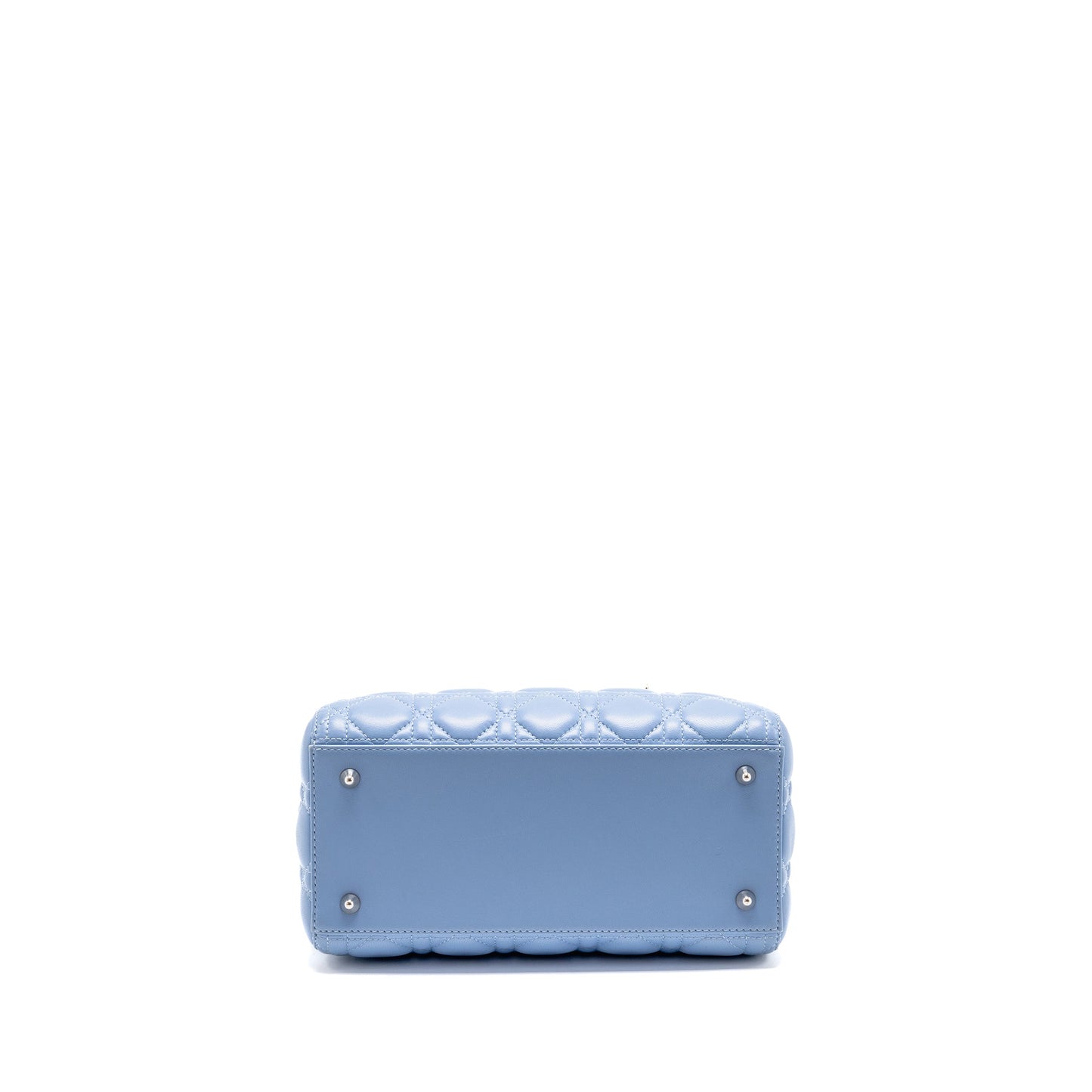 Dior Medium Lady Dior Lambskin Light Blue