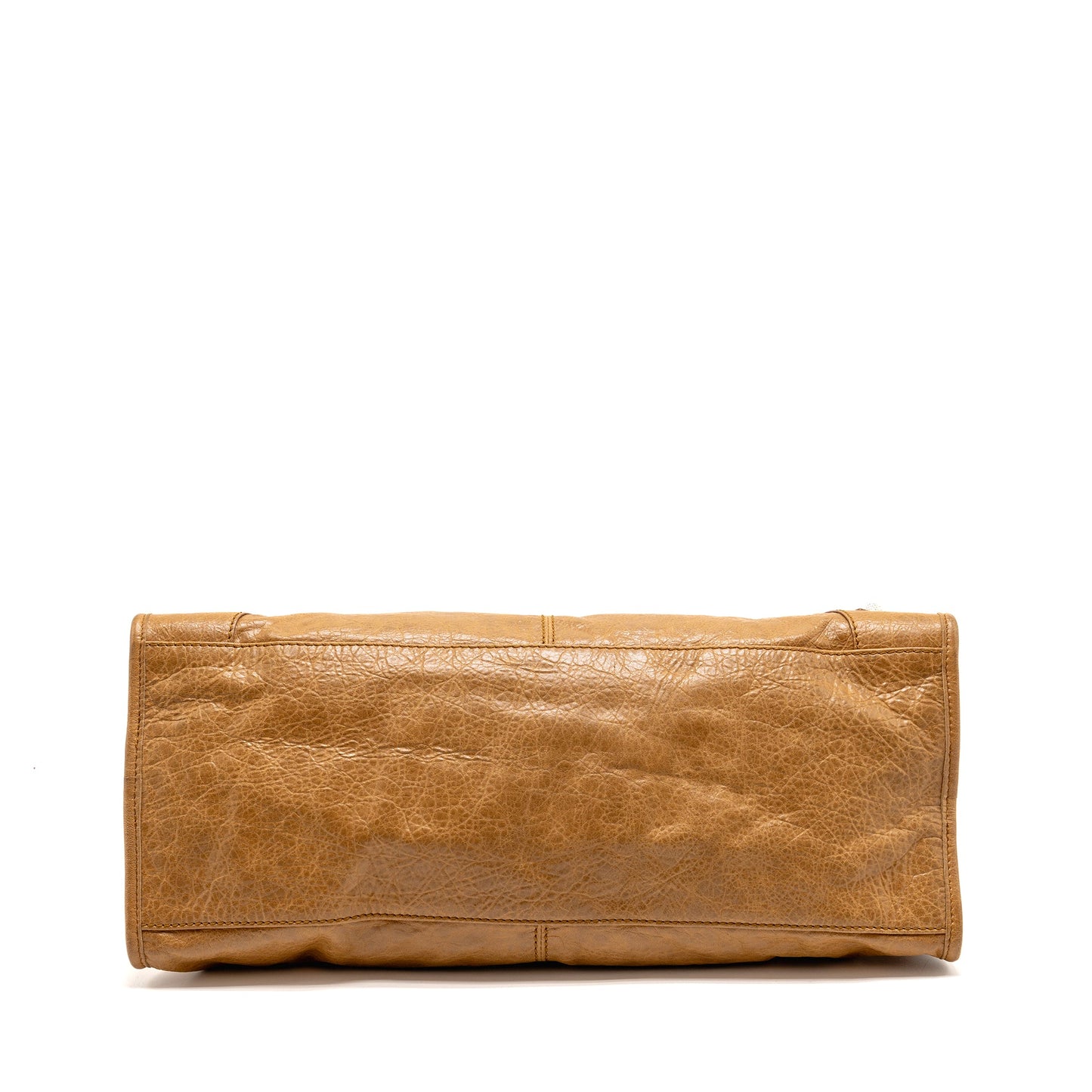 Balenciaga Classic City Purse Aged Calfskin Dark Beige