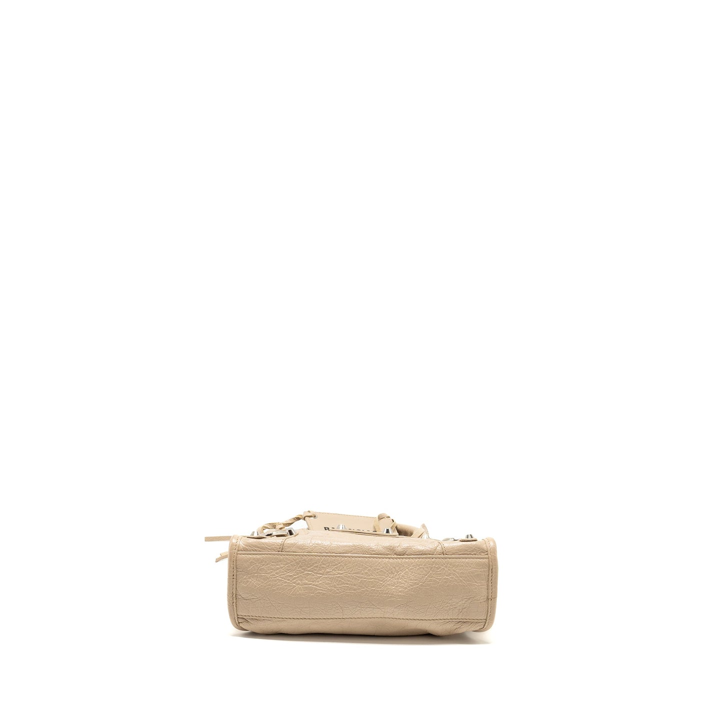 Balenciaga Mini City Purse Calfskin Beige
