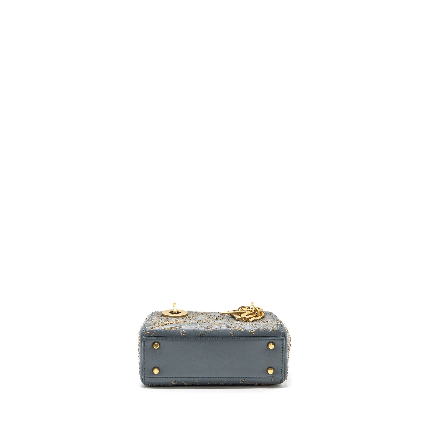Dior Mini Lady Dior Limited Edition Lambskin Grey