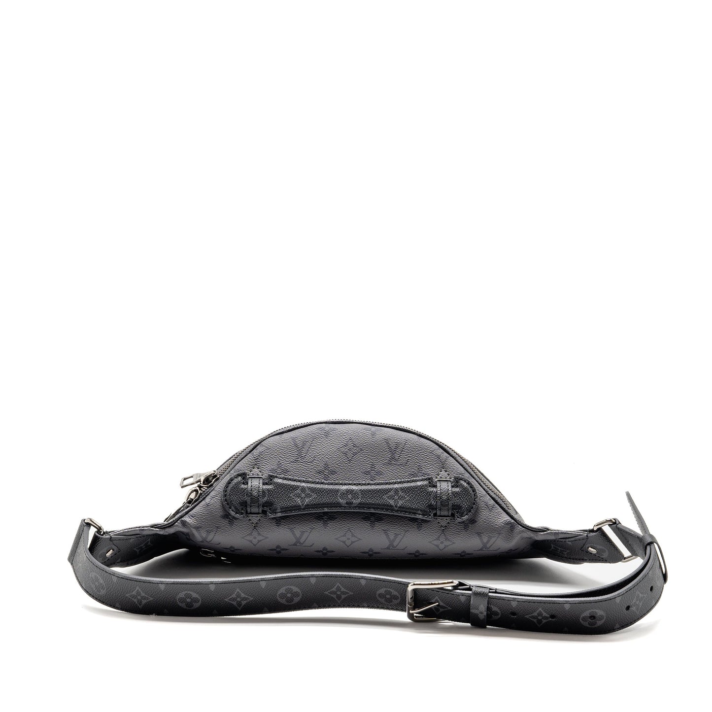 Louis Vuitton X Yayoi Kusama Reverse Monogram Eclipse Maxi Bumbag Canvas Grey/ Multicolour Dark Silver Hardware