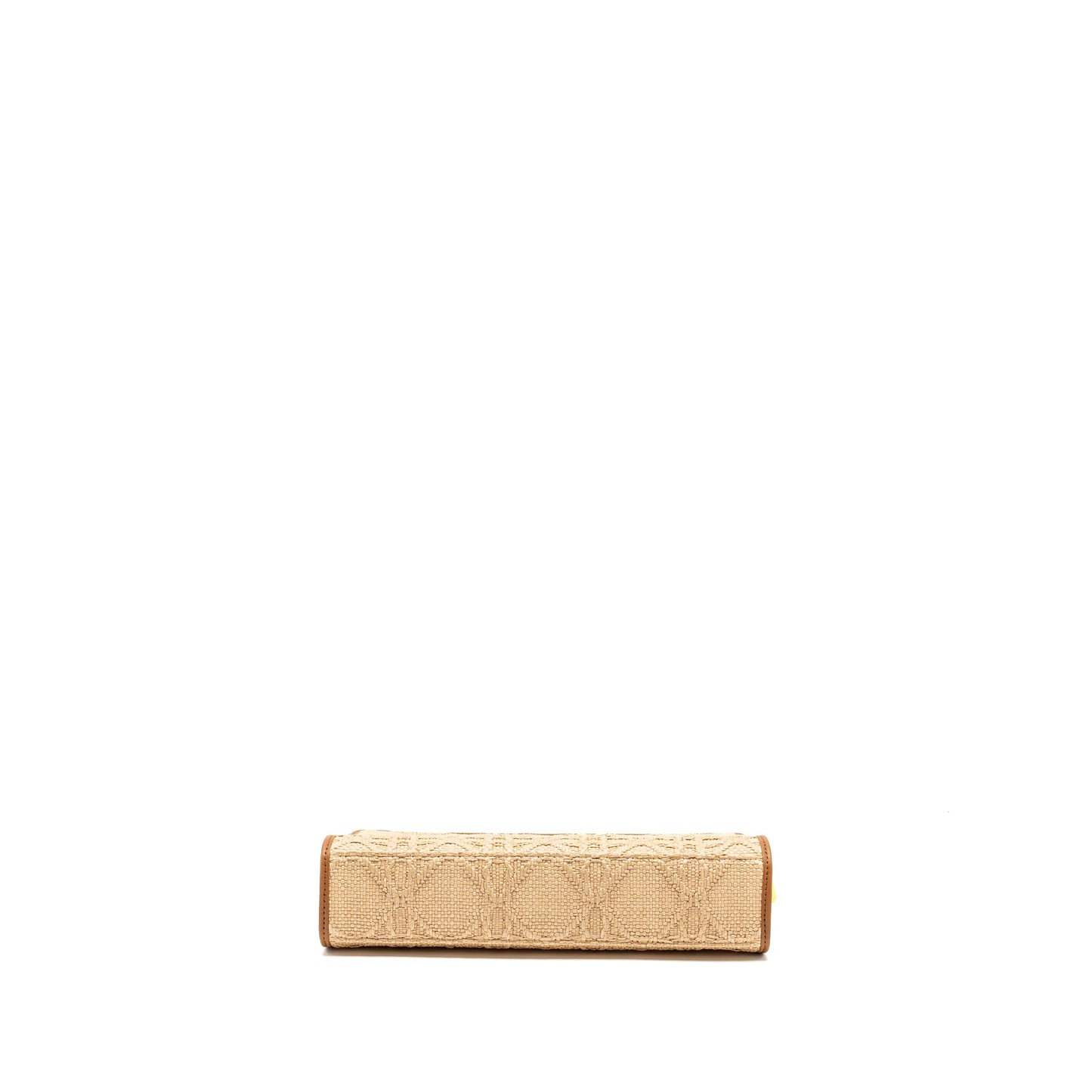 Dior 30 Montaigne Dea Pouch Natural Cannage Raffia Beige/Multicolour