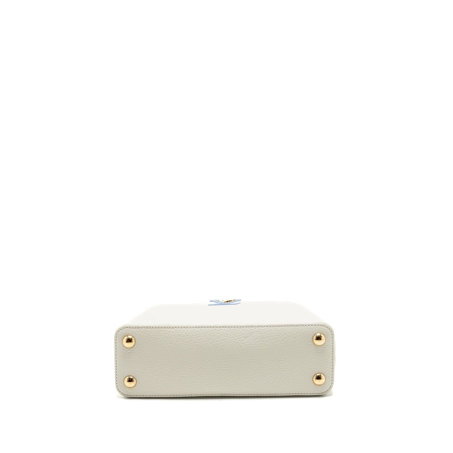 Louis Vuitton Capucines Taurillon By The Pool Snow White/Provence Blue