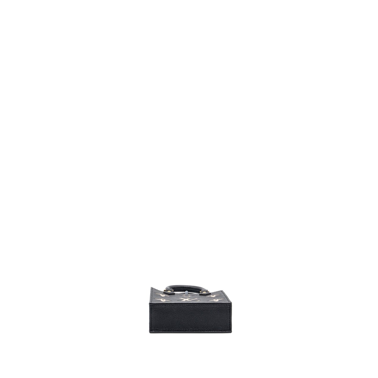 Louis Vuitton Petit Sac Plat Monogram Empreinte Black/ Beige (New Version)