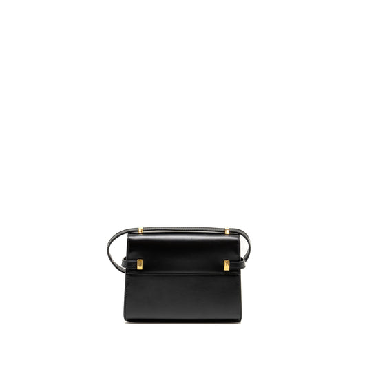 Saint Laurent Mini Manhattan Mini Purse Calfskin Black