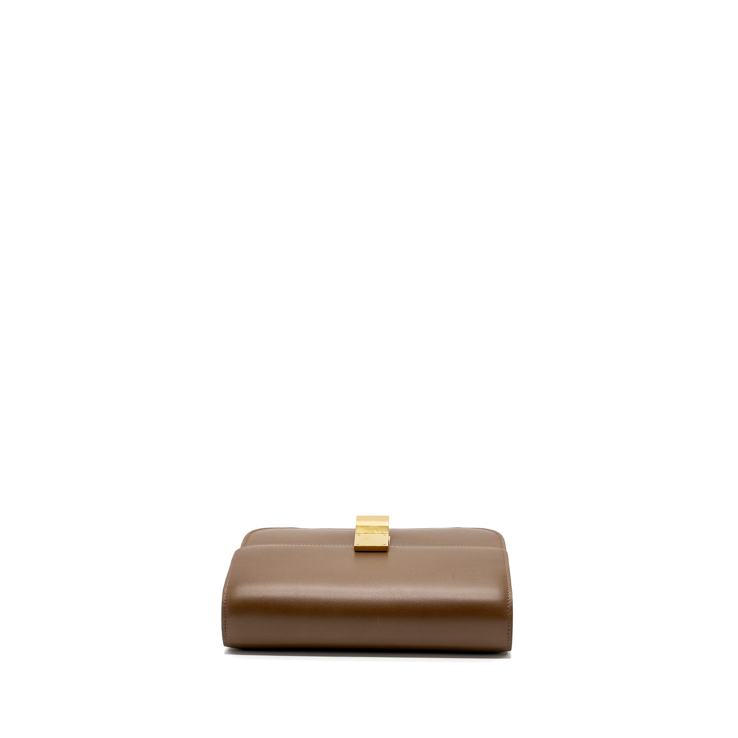 Celine medium classic box Purse calfskin camel