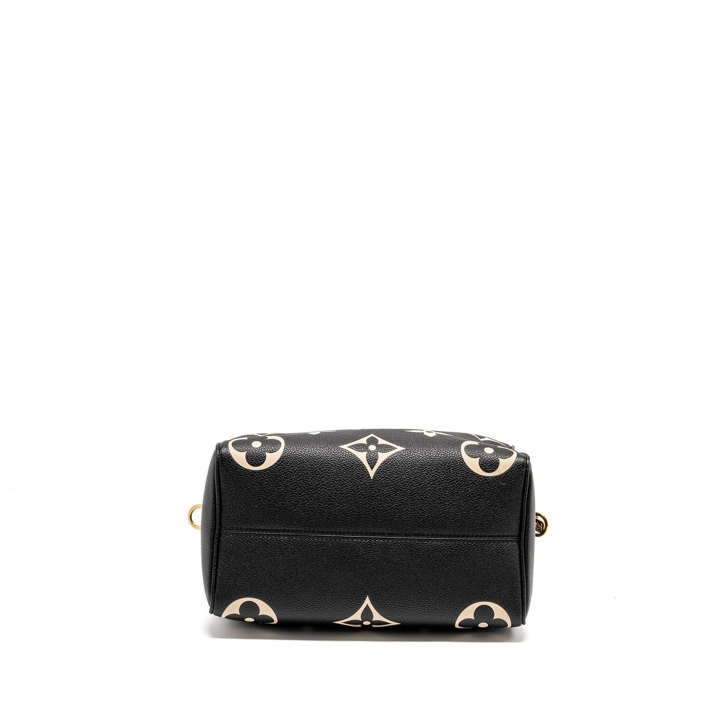 Louis Vuitton Speedy 25 Bandouliere Bicolor Monogram Empreinte Black