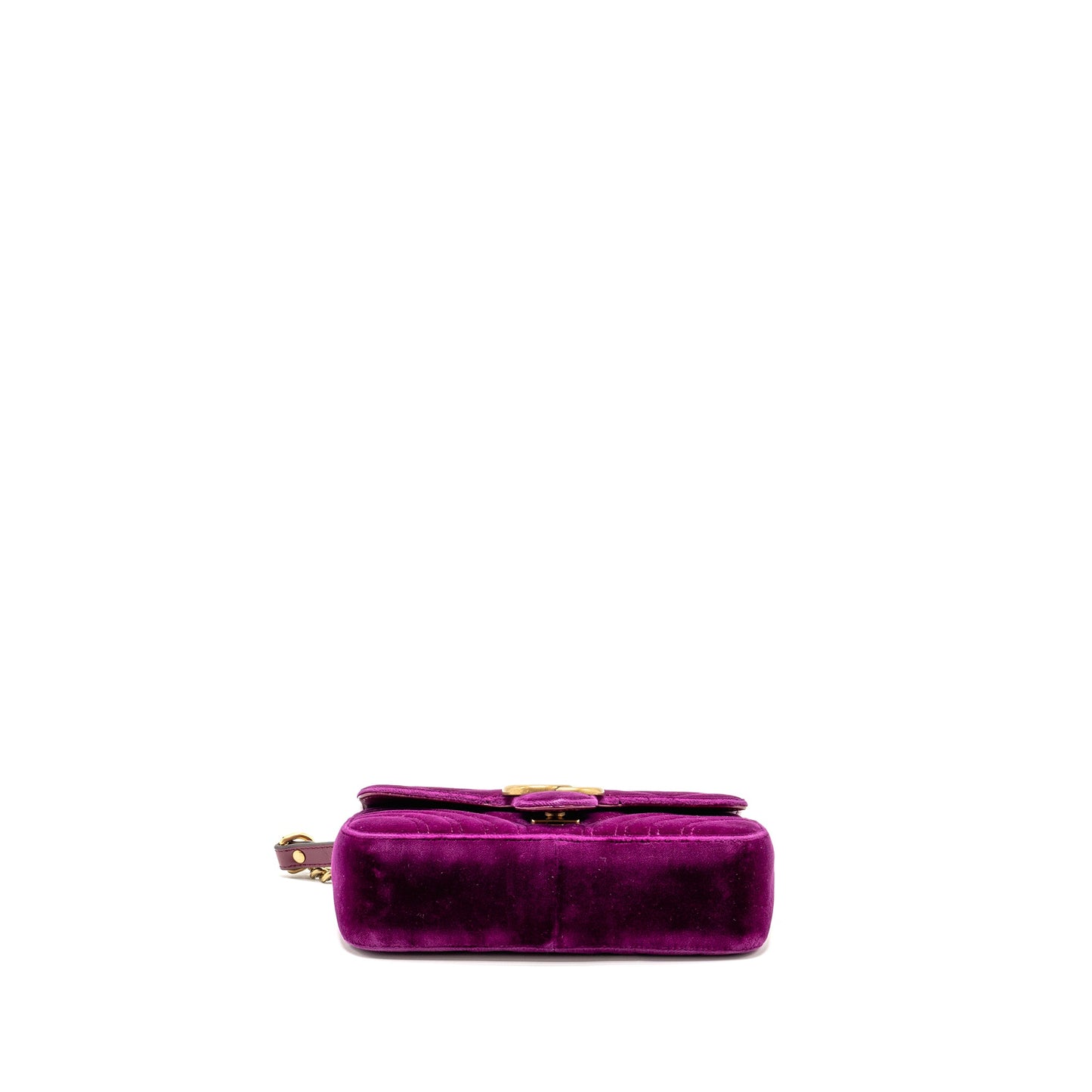Gucci Mini Marmont Mini Purse Velvet Hot Pink