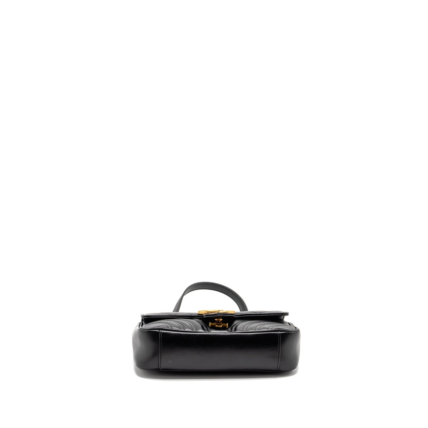 Gucci Mini Marmont Mini Purse Calfskin Black