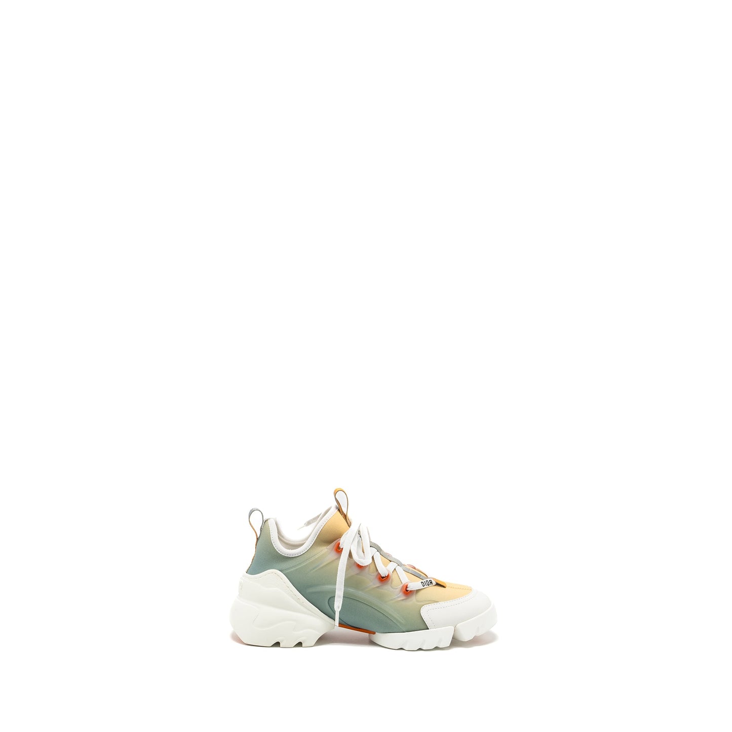 Dior Size 35 D-Connect Sneaker Dioraura Print Water Grey
