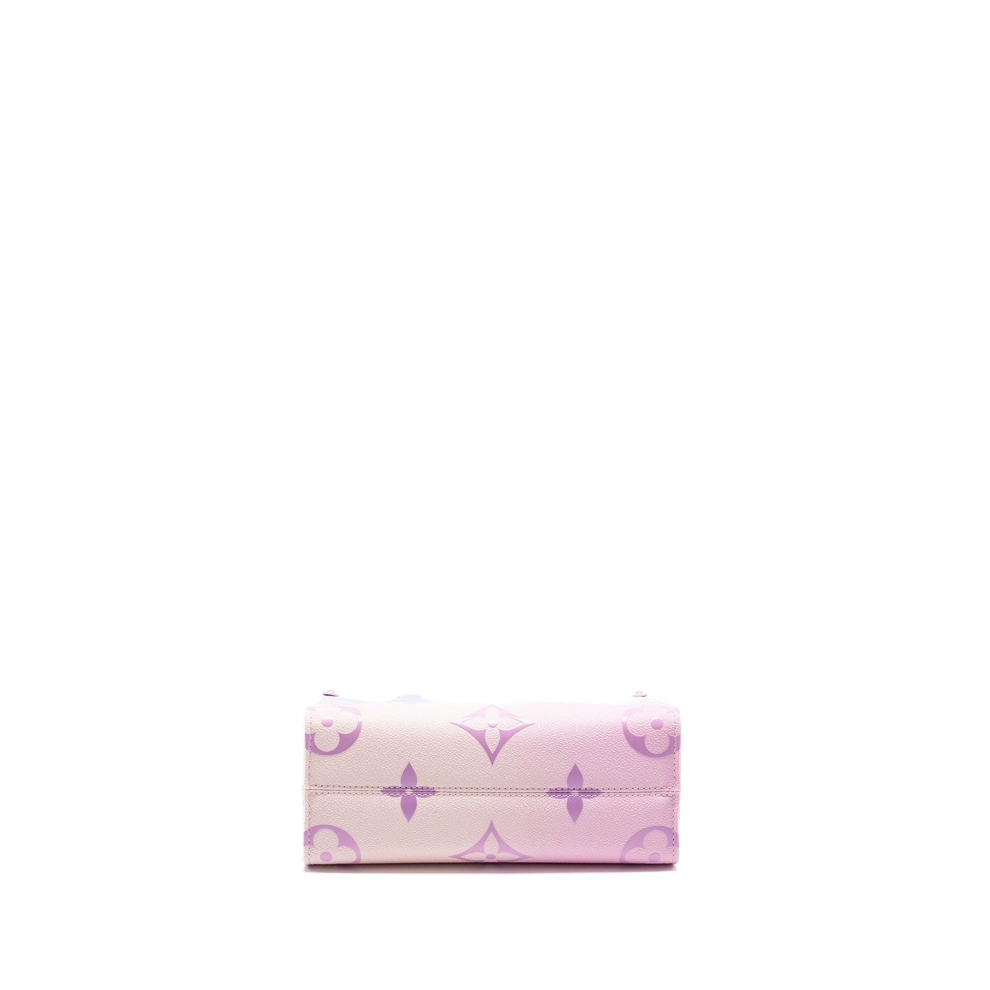 Louis Vuitton onthego calfskin sunrise pastel multicolour pink / purple