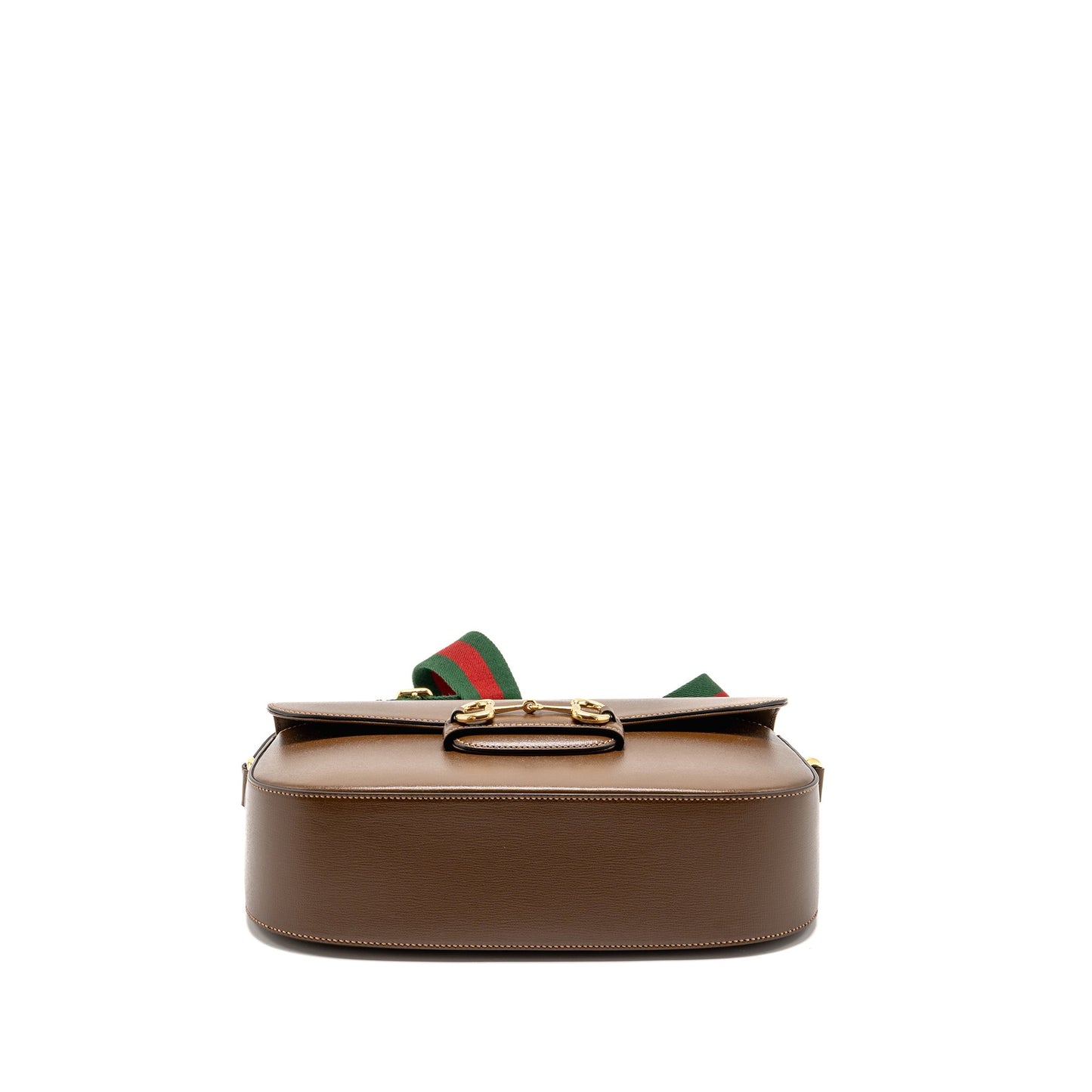 Gucci Horsebit 1955 Large Mini Purse Leather Brown