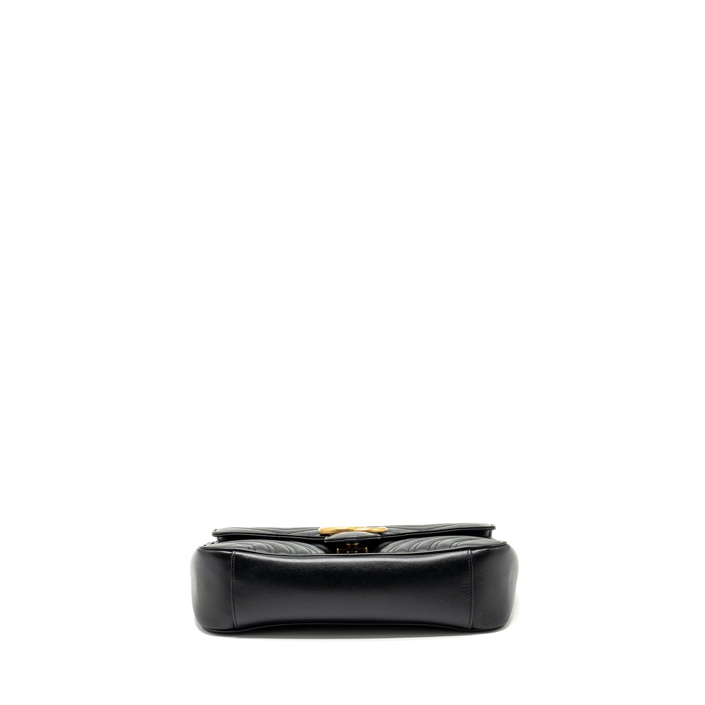 GUCCI SMALL MARMONT Purse CALFSKIN BLACK