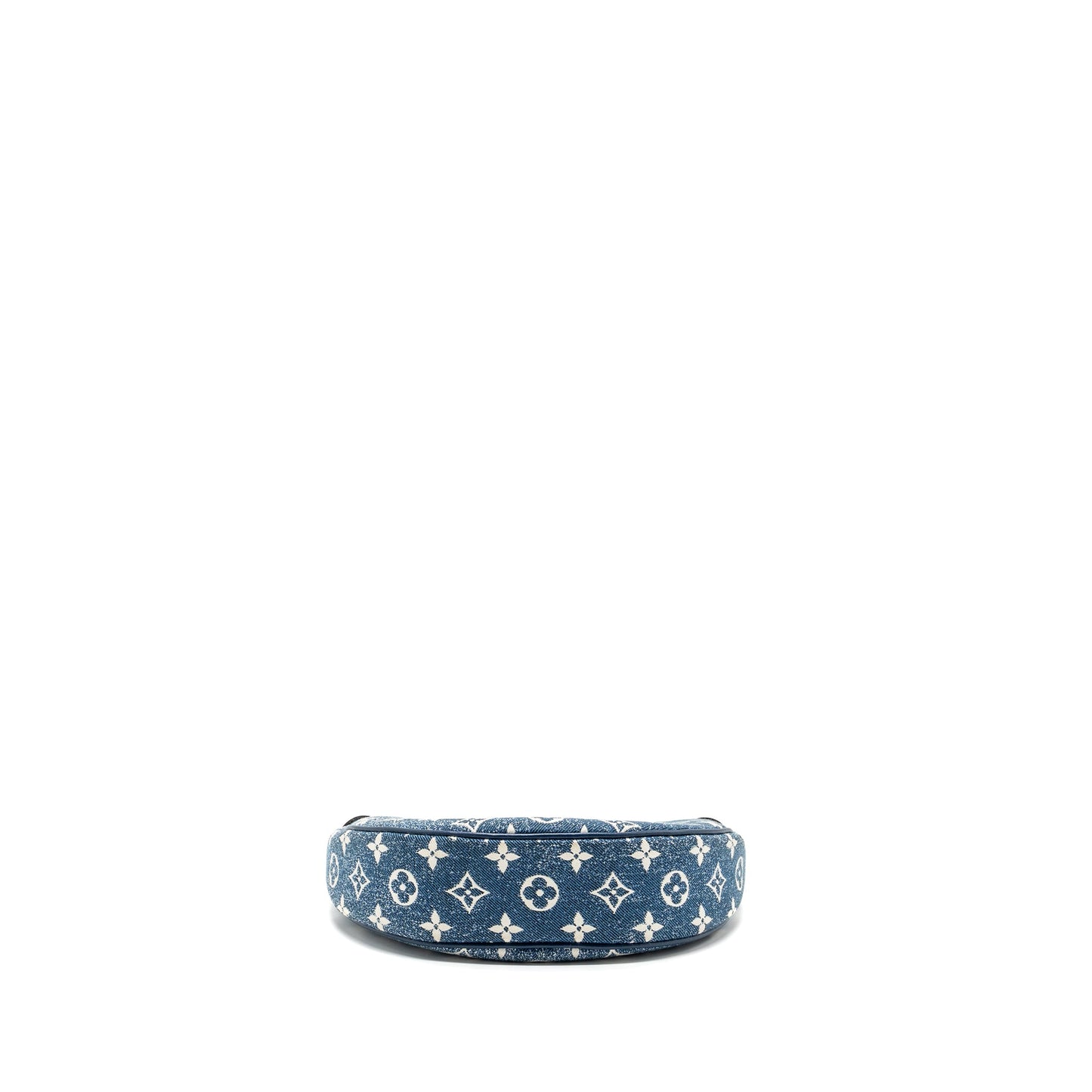 Louis Vuitton Half-moon Loop Baguette Purse denim blue (New Version)