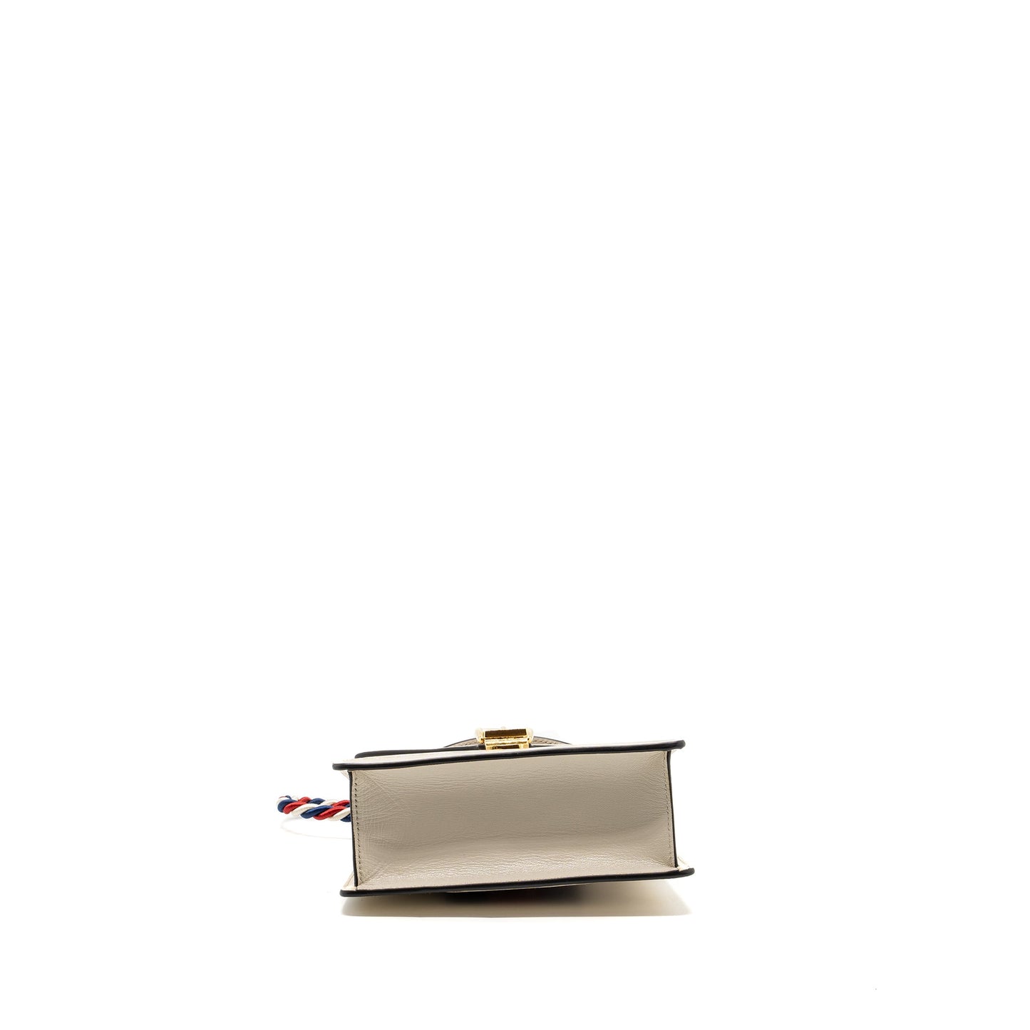 Gucci Sylvie Top Handle Purse Limited Edition leather White