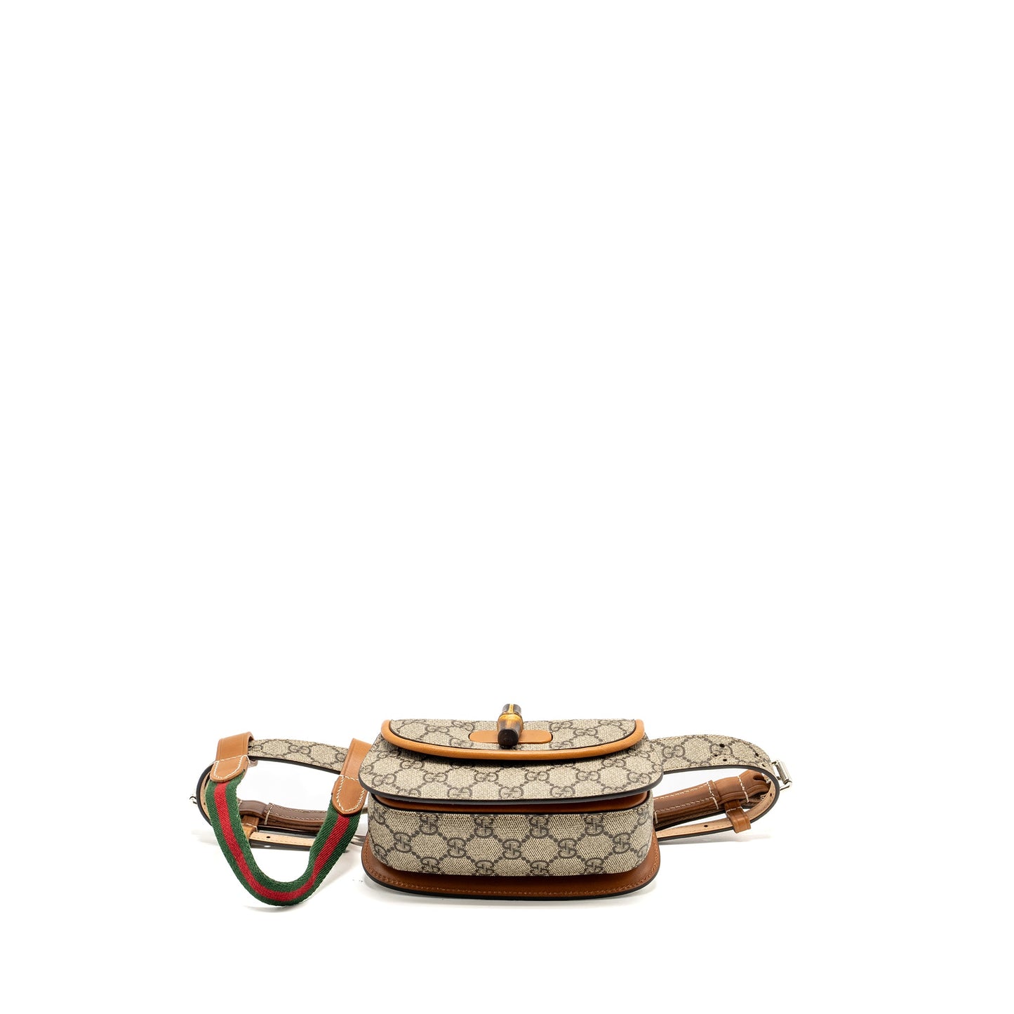 Gucci Bamboo 1947 Mini Belt Purse Supreme Canvas/Leather