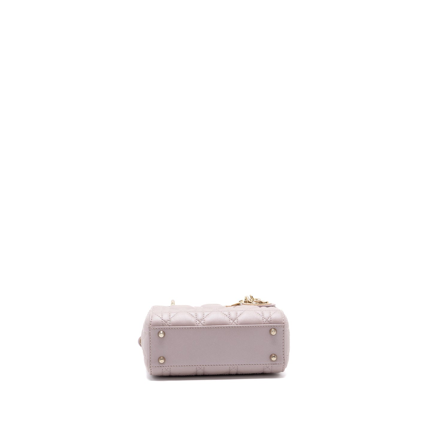 Dior mini lady dior lambskin light pink