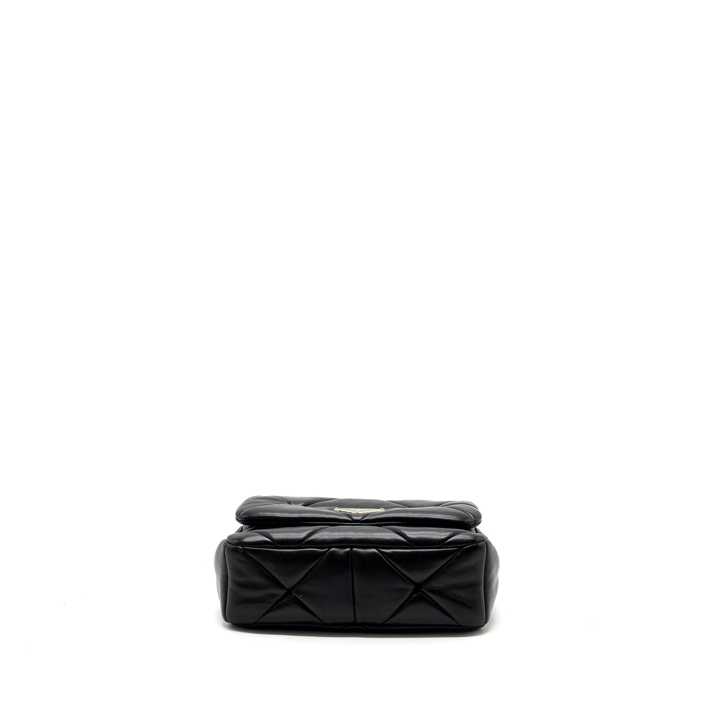Prada Pattina in Pelle Nappa Patch Black