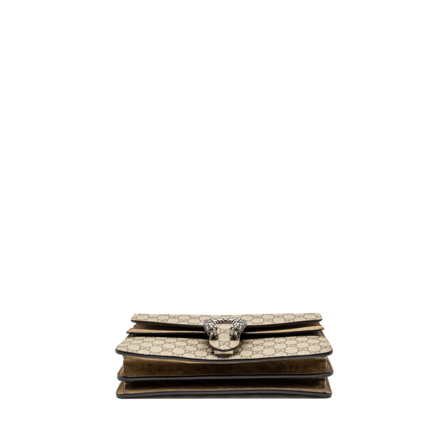 Gucci Dionysus Mini Purse supreme canvas / suede beige
