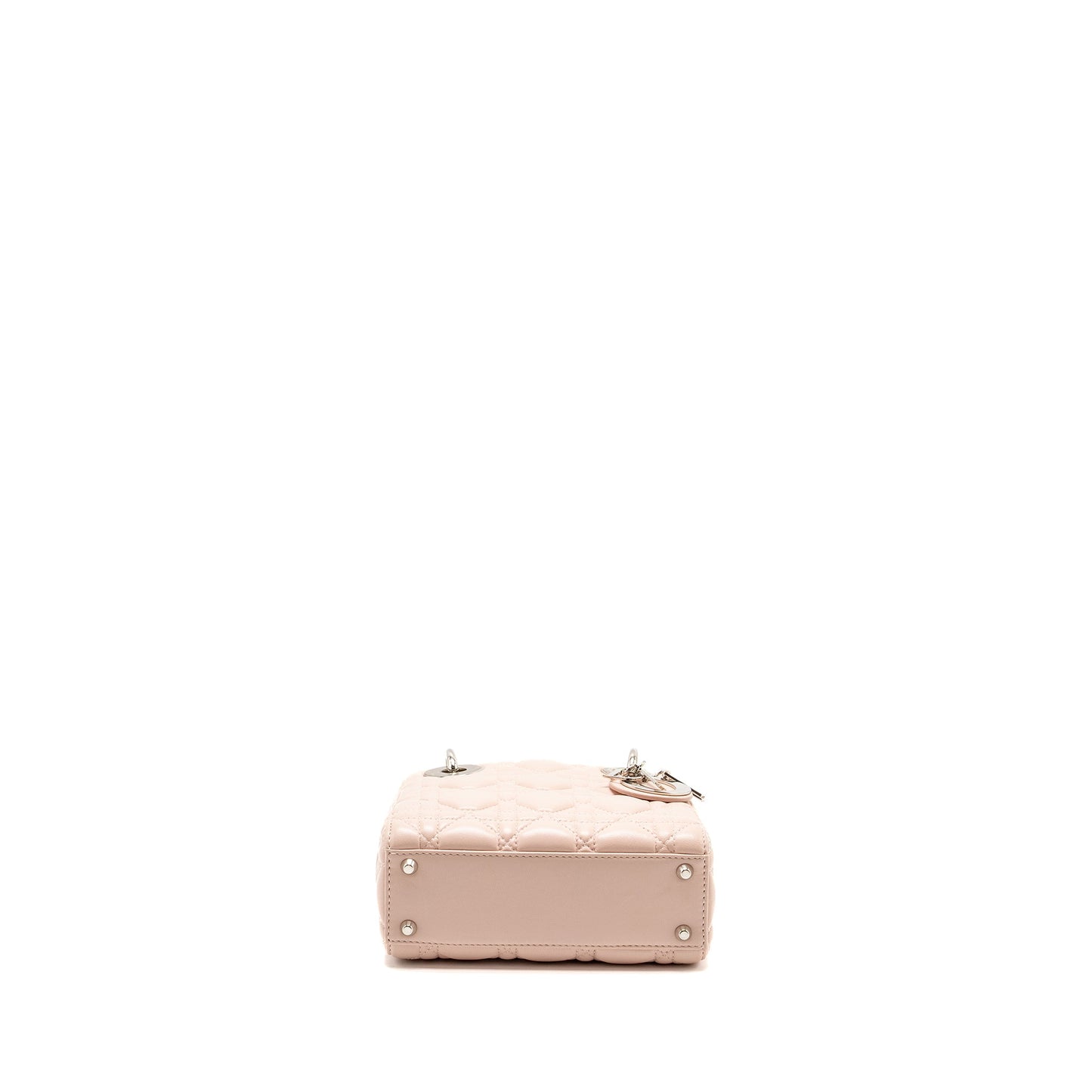 Dior Mini Lady Dior Crystal Strap Limited Edition Lambskin Light Pink