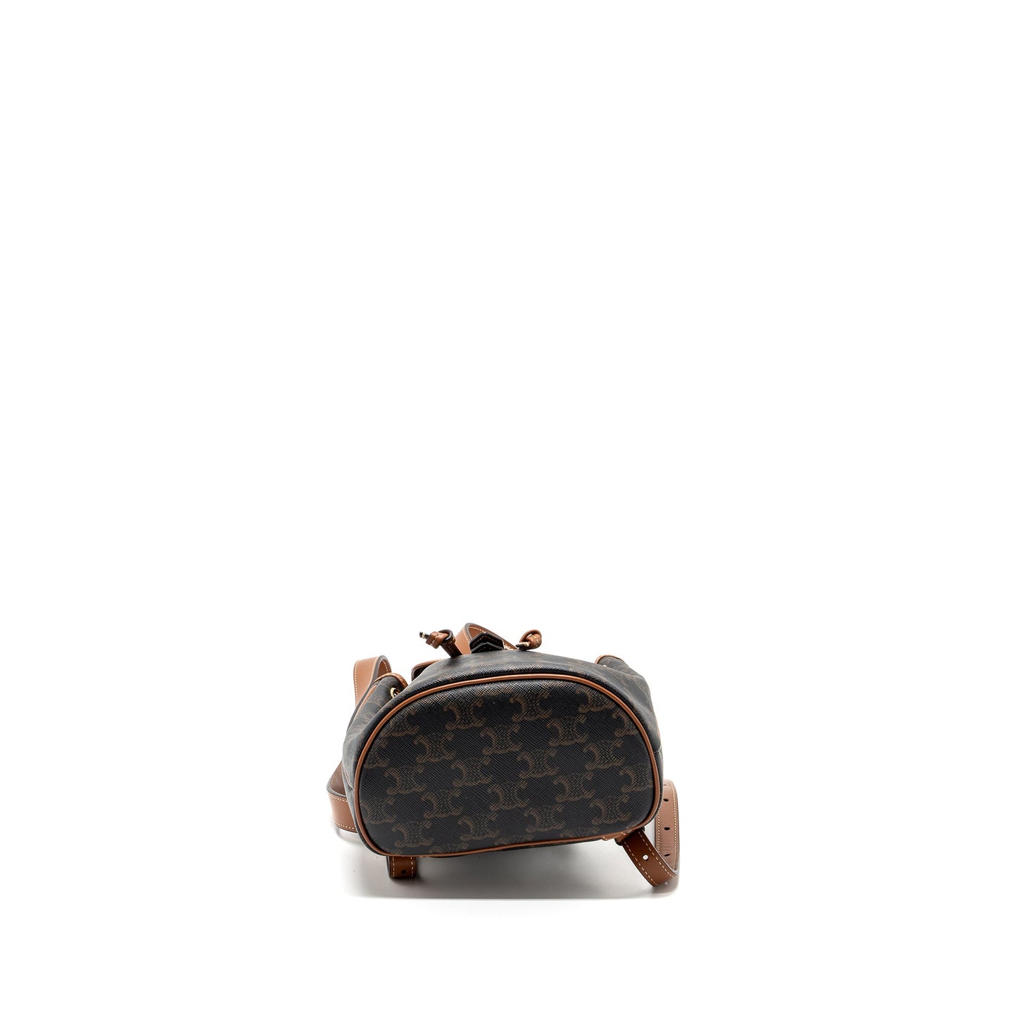 Celine Mini Backpack Folco Triomphe Canvas Calfskin