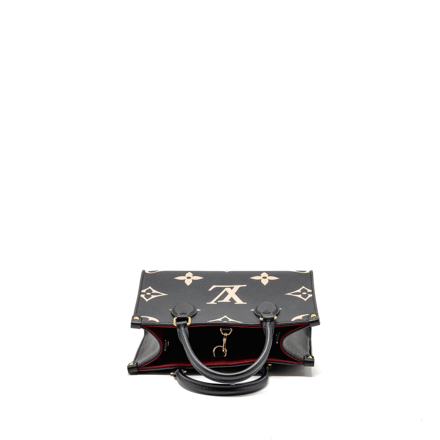 Louis Vuitton Onthego Bicolour Monogram Empreinte Leather Black/Beige