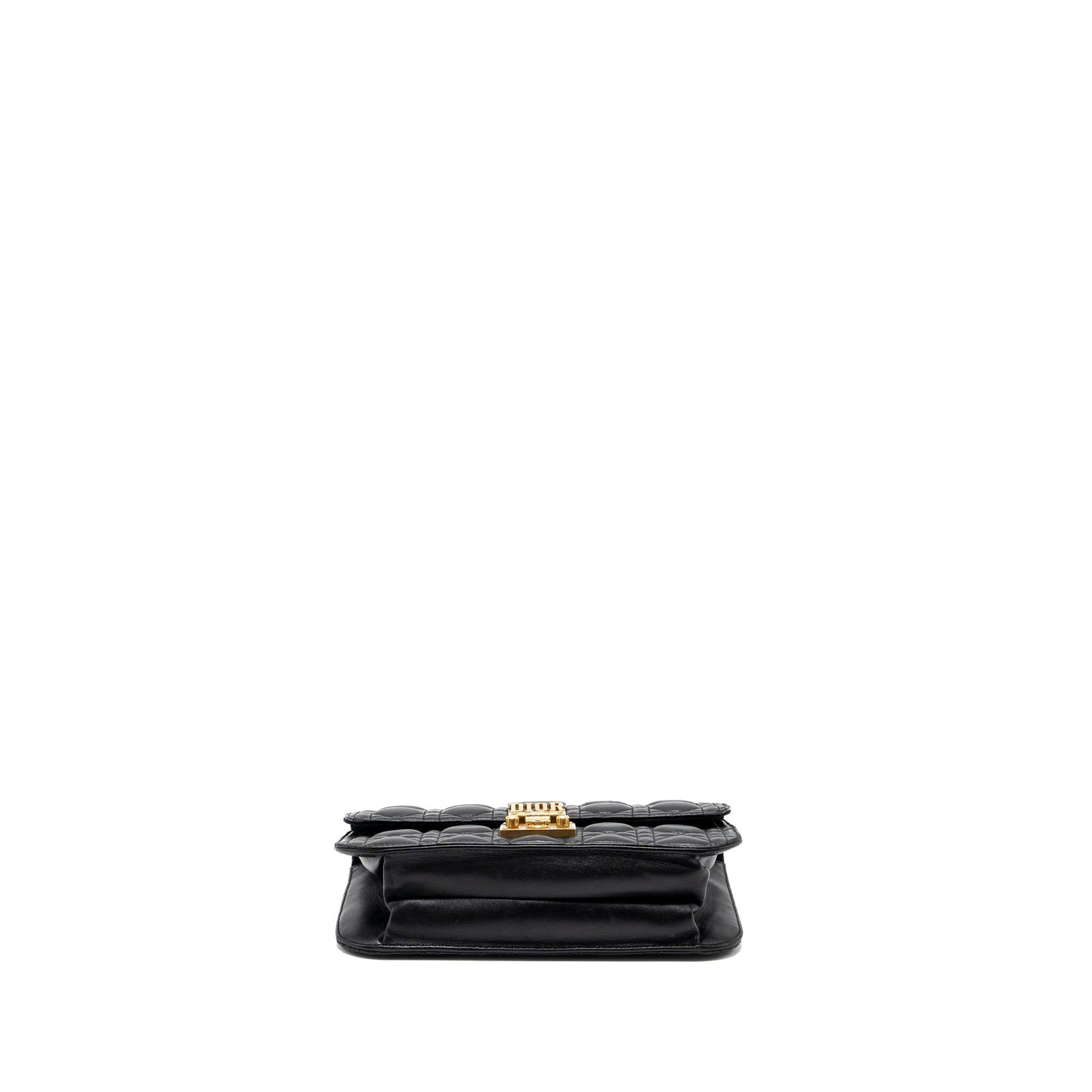 Dior Addict Flap Purse lambskin black