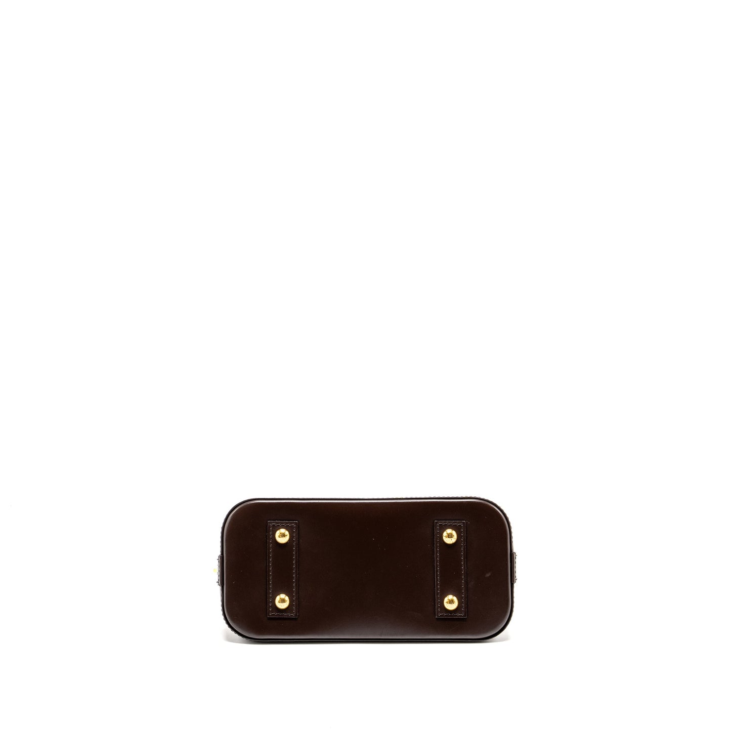 LOUIS VUITTON Alma Damier Ebene Canvas