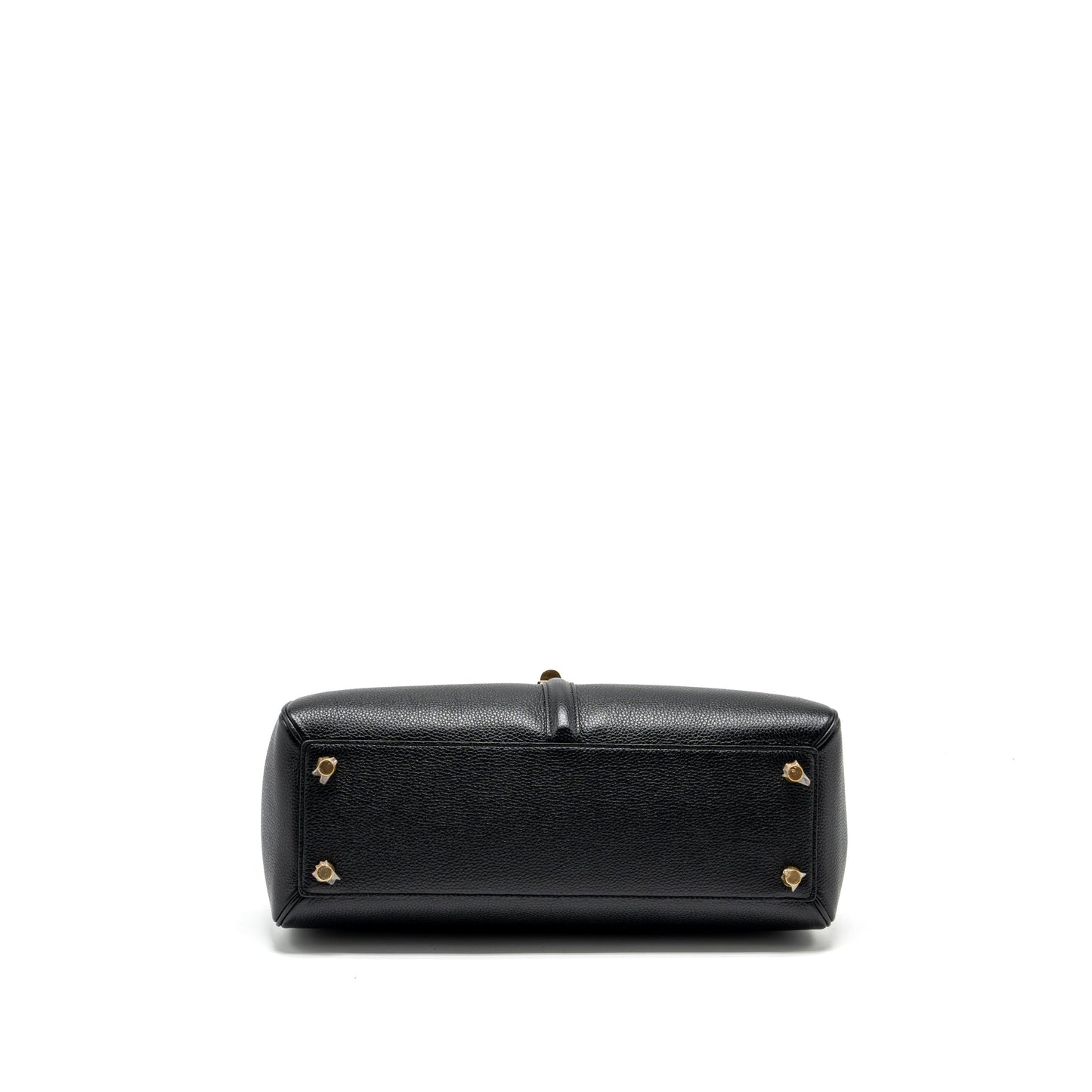 Celine 16 Purse Grained Calfskin Black