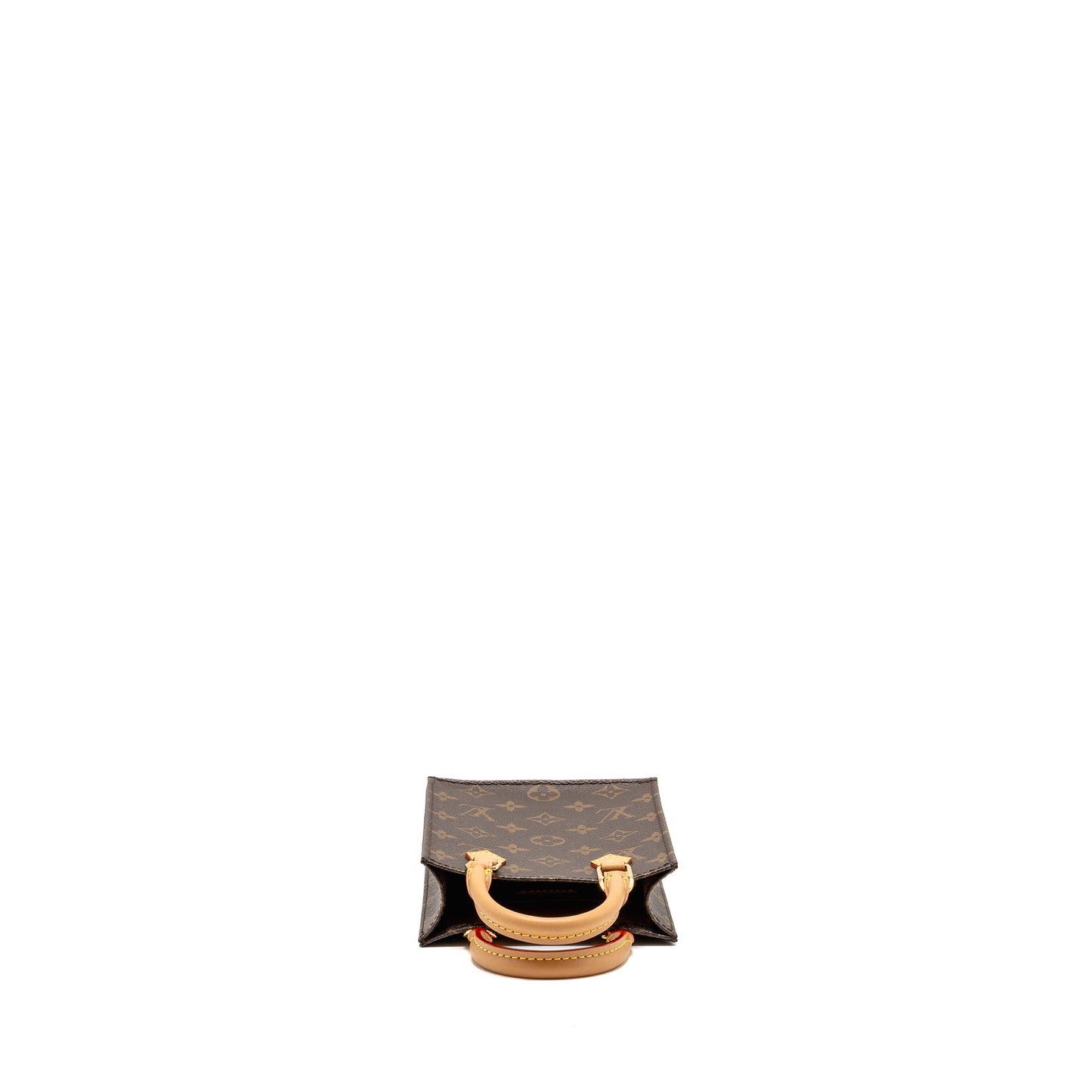 LOUIS VUITTON Petit Sac Plat Monogram Canvas