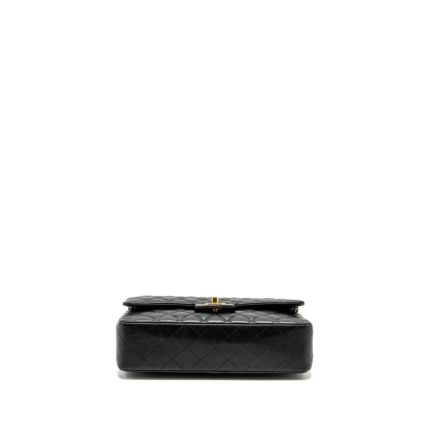 Chanel Medium Classic Double Flap Bag Lambskin Black GHW