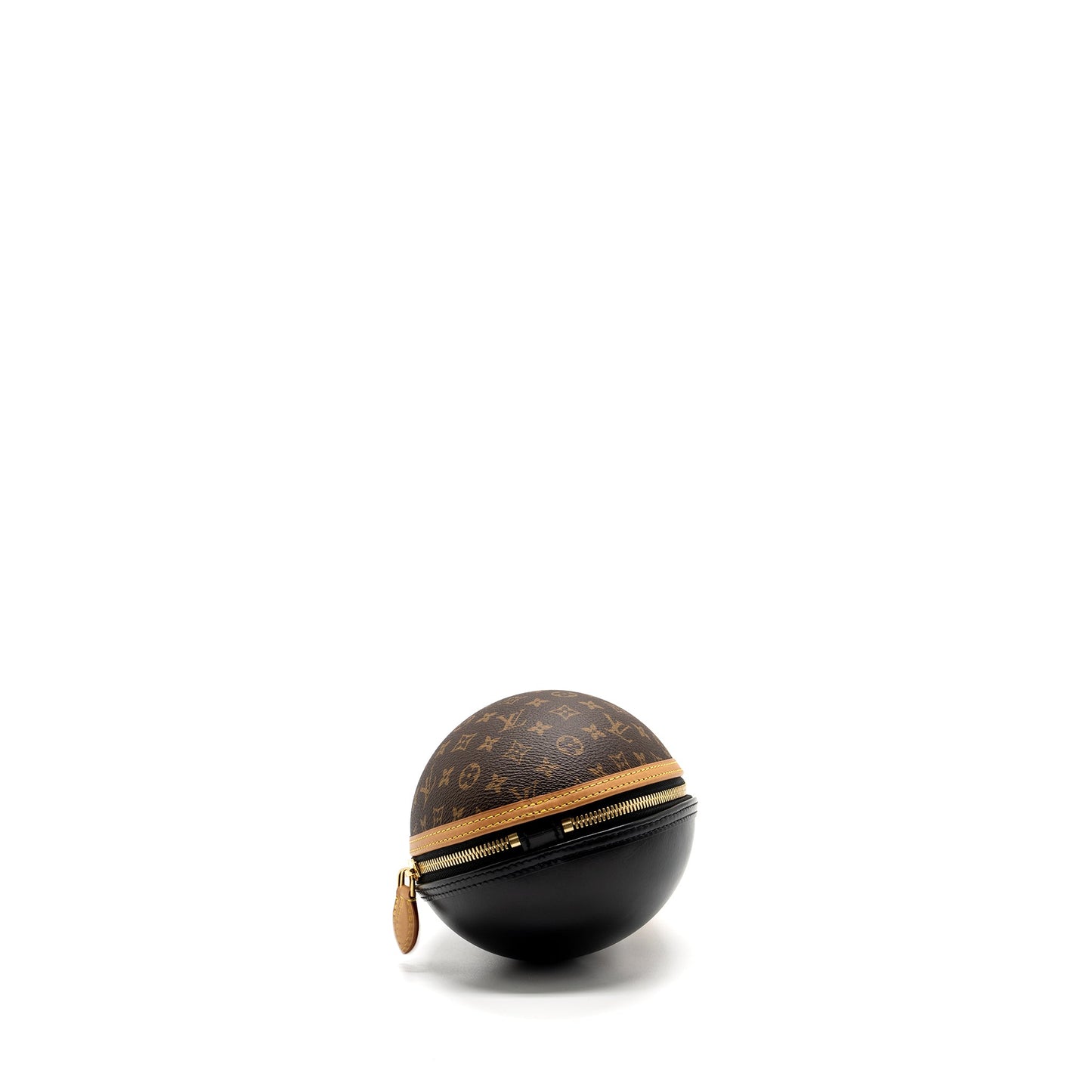 Louis Vuitton Egg Purse Monogram Canvas/Leather Brown/Black