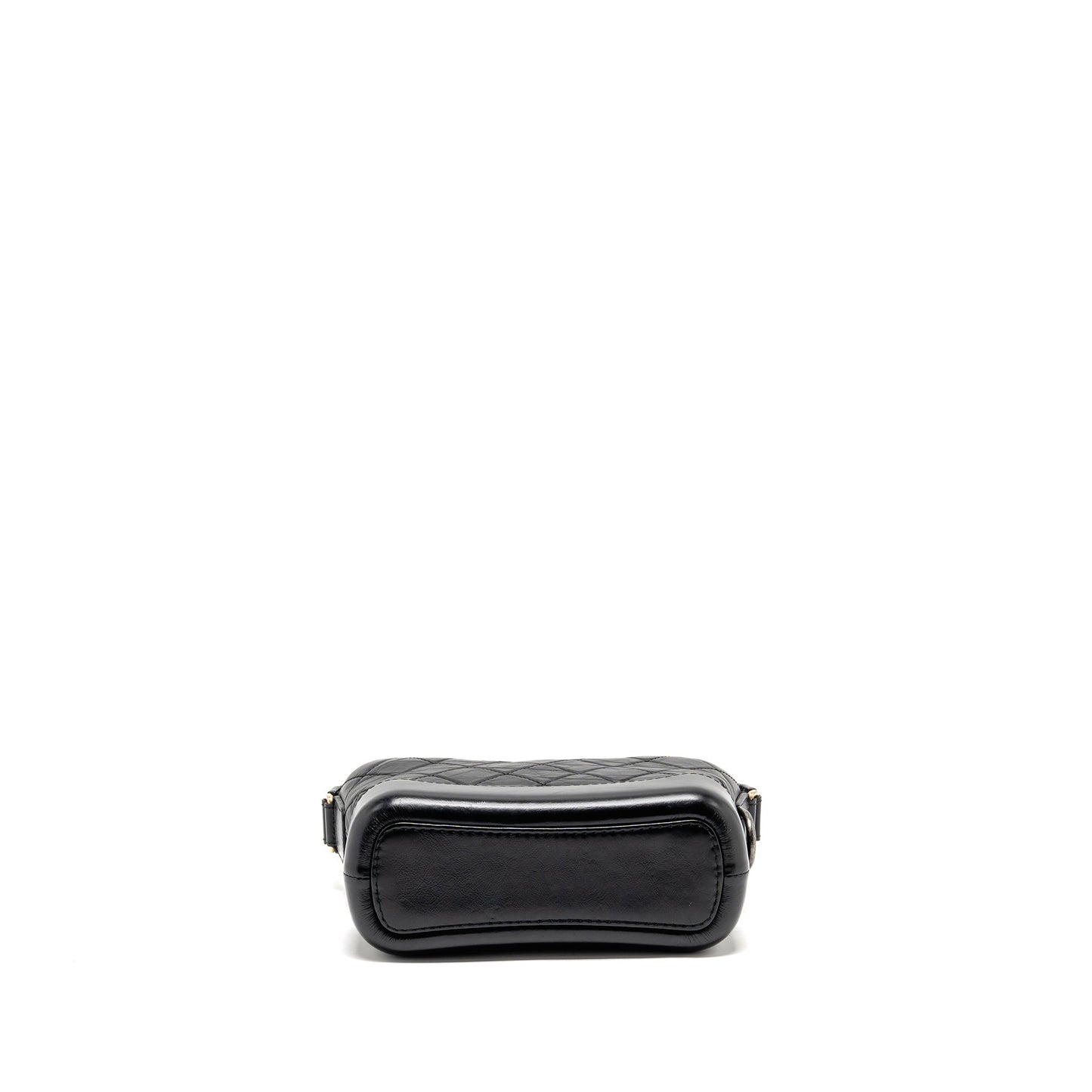 Chanel Small Gabrielle Hobo Bag Calfskin Black Multicolour Hardware