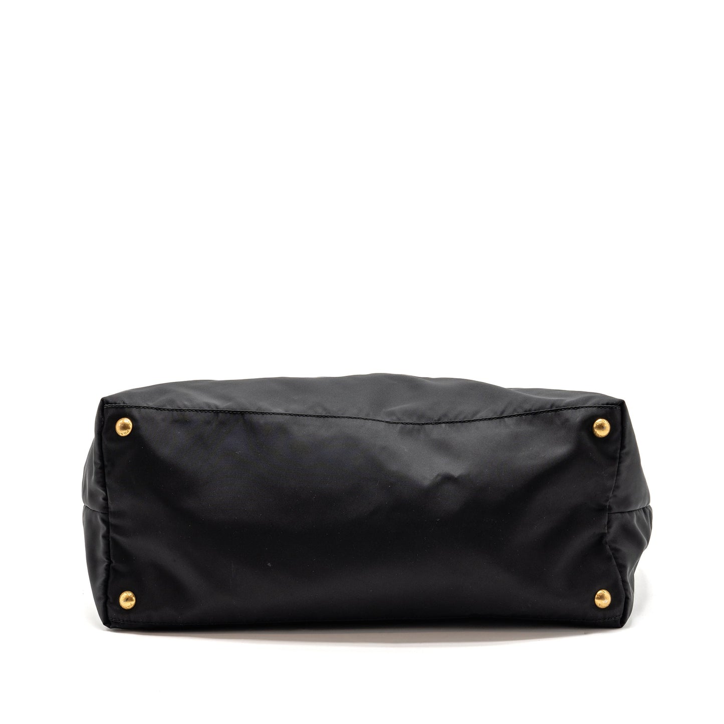 Prada Re-Edition Large Tessuto Tote Purse Re-Nylon/Saffiano Leather Black
