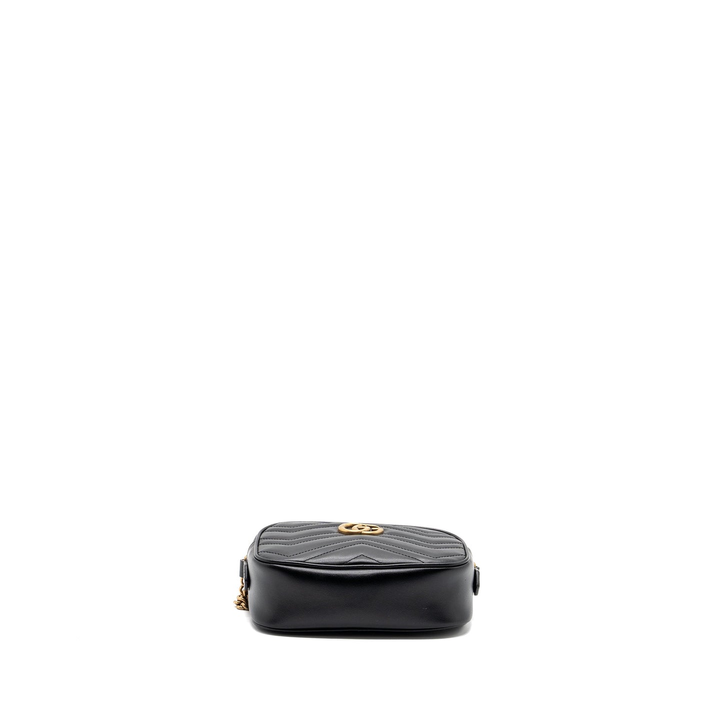 Gucci Marmont Matelasse Mini Purse Calfskin Black