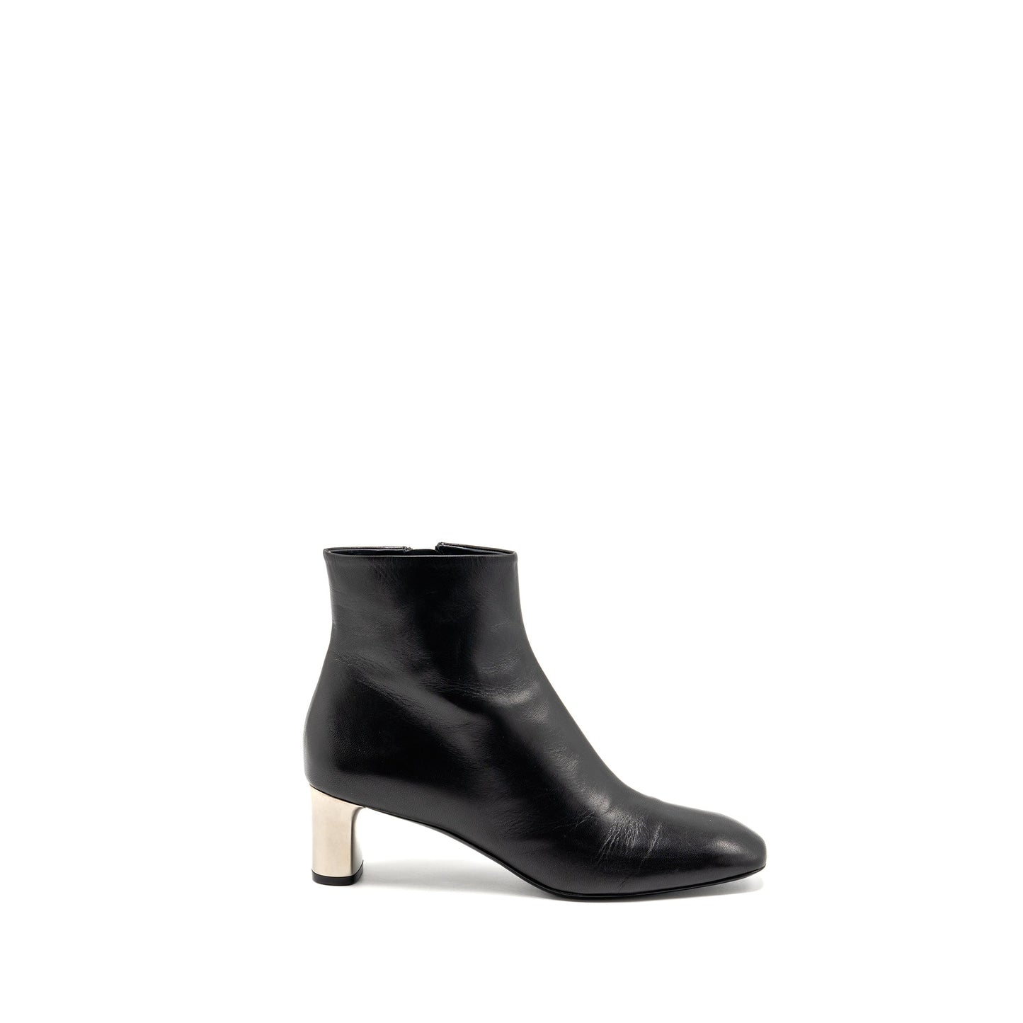 Celine Size 39 zipped boot leather black