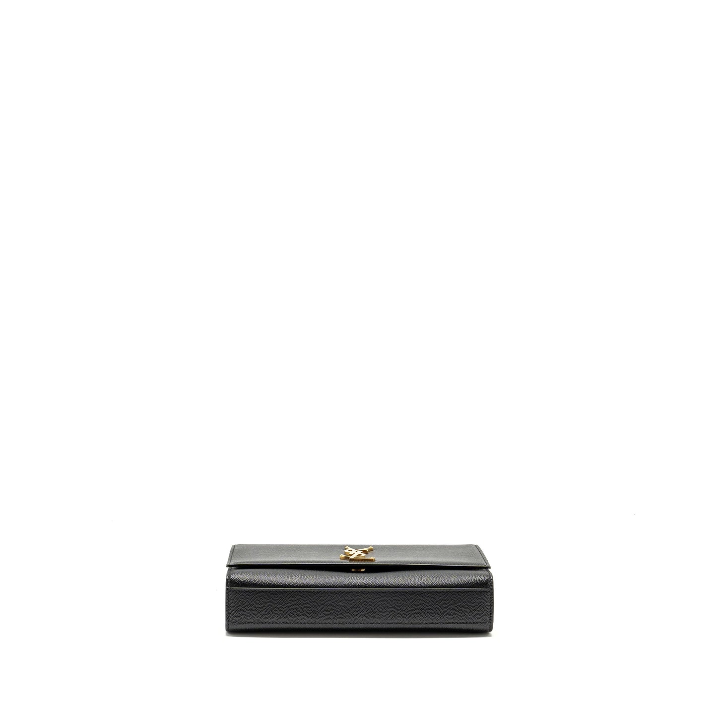 SAINT LAURENT/ Medium Kate Purse Grained Calfskin Black