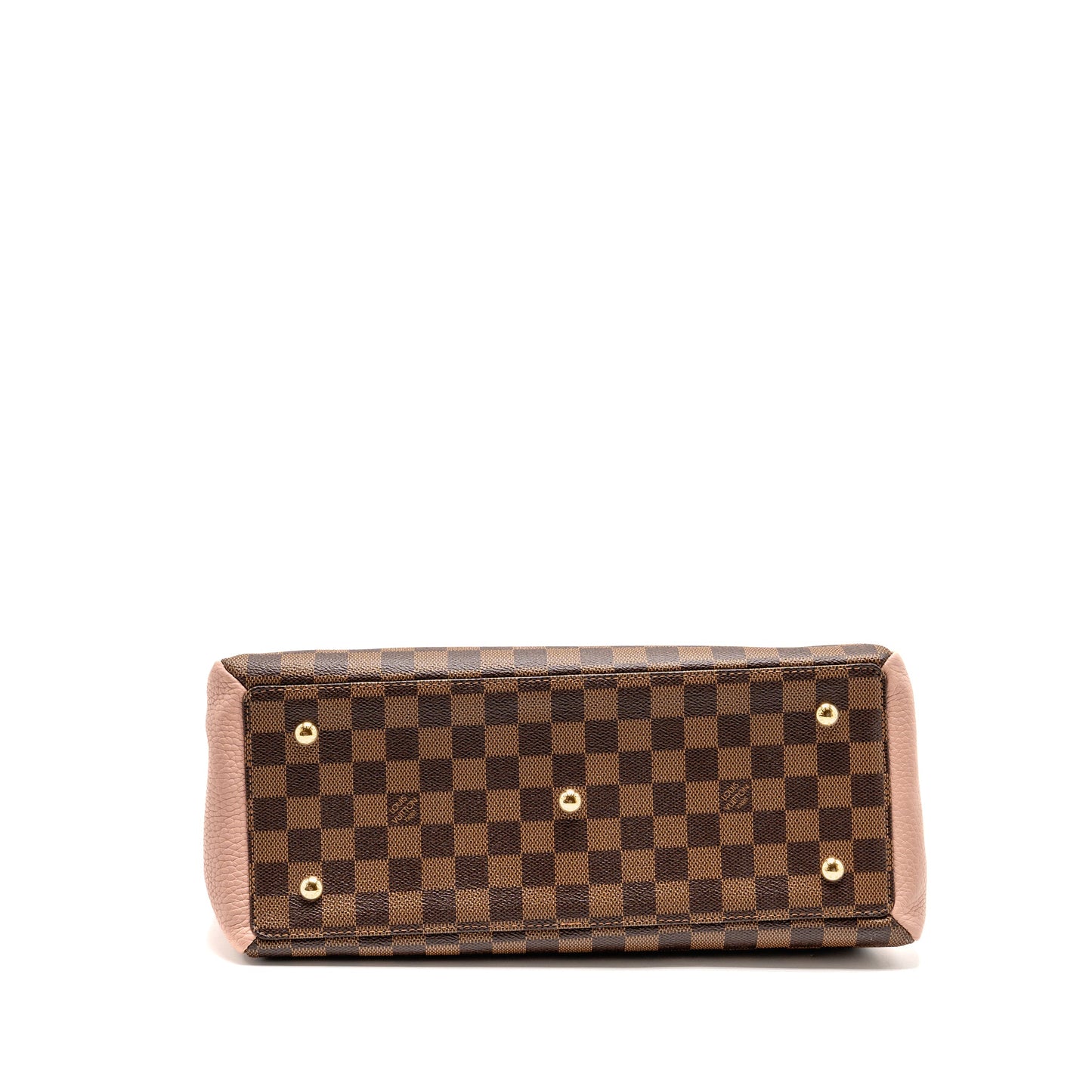 Louis Vuitton Normandy Tote Purse DAMIER Ebene Canvas Magnolia