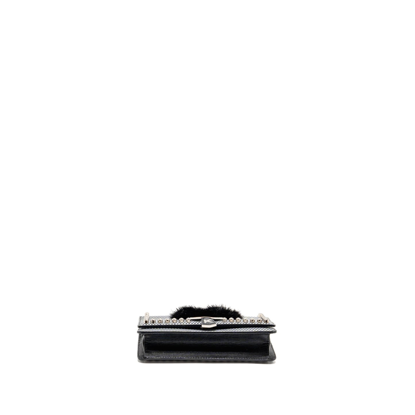 Fendi Karlito Wallet on Chain Leather Multicolour