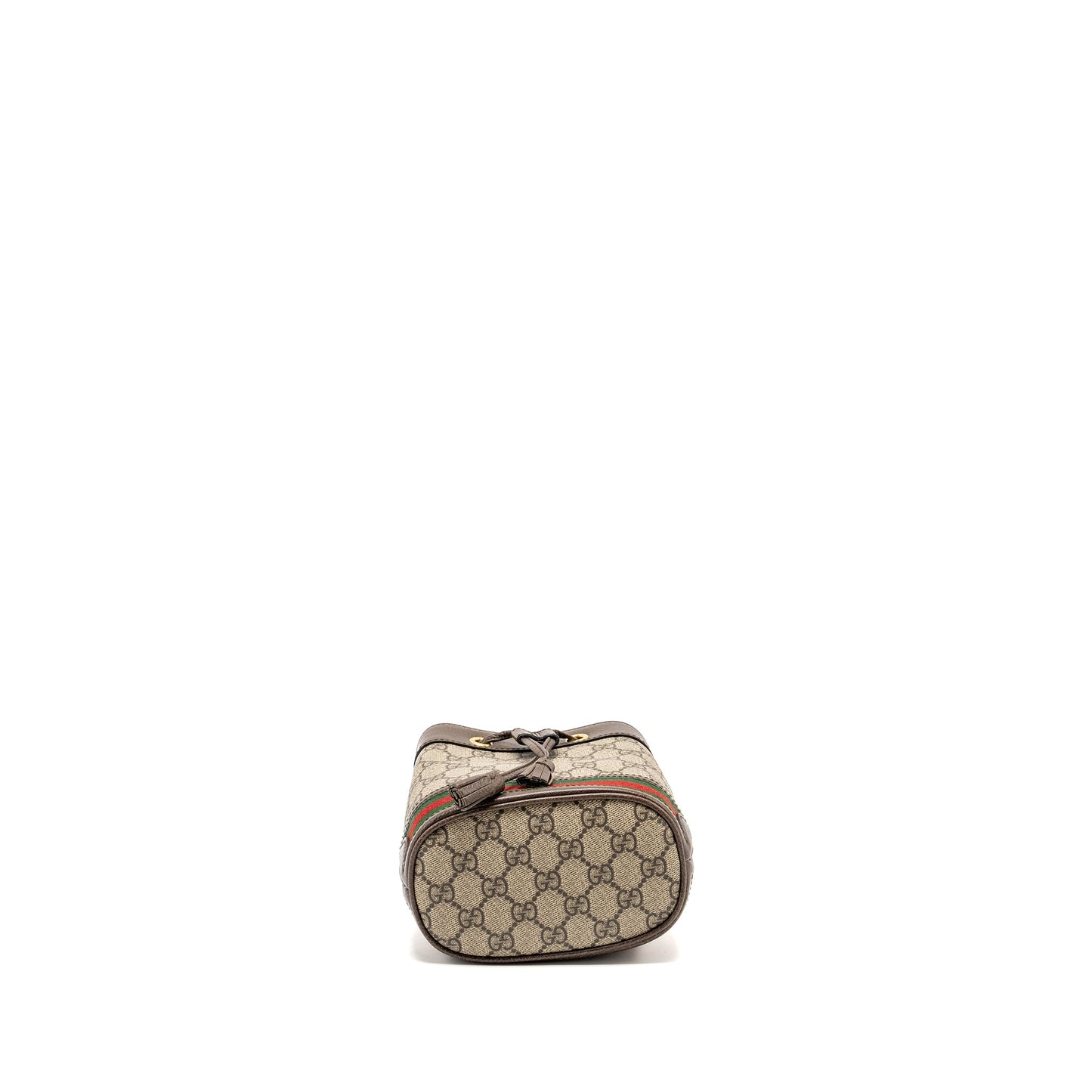 Gucci Ophidia mini Bucket Purse Supreme Canvas Beige / Ebony